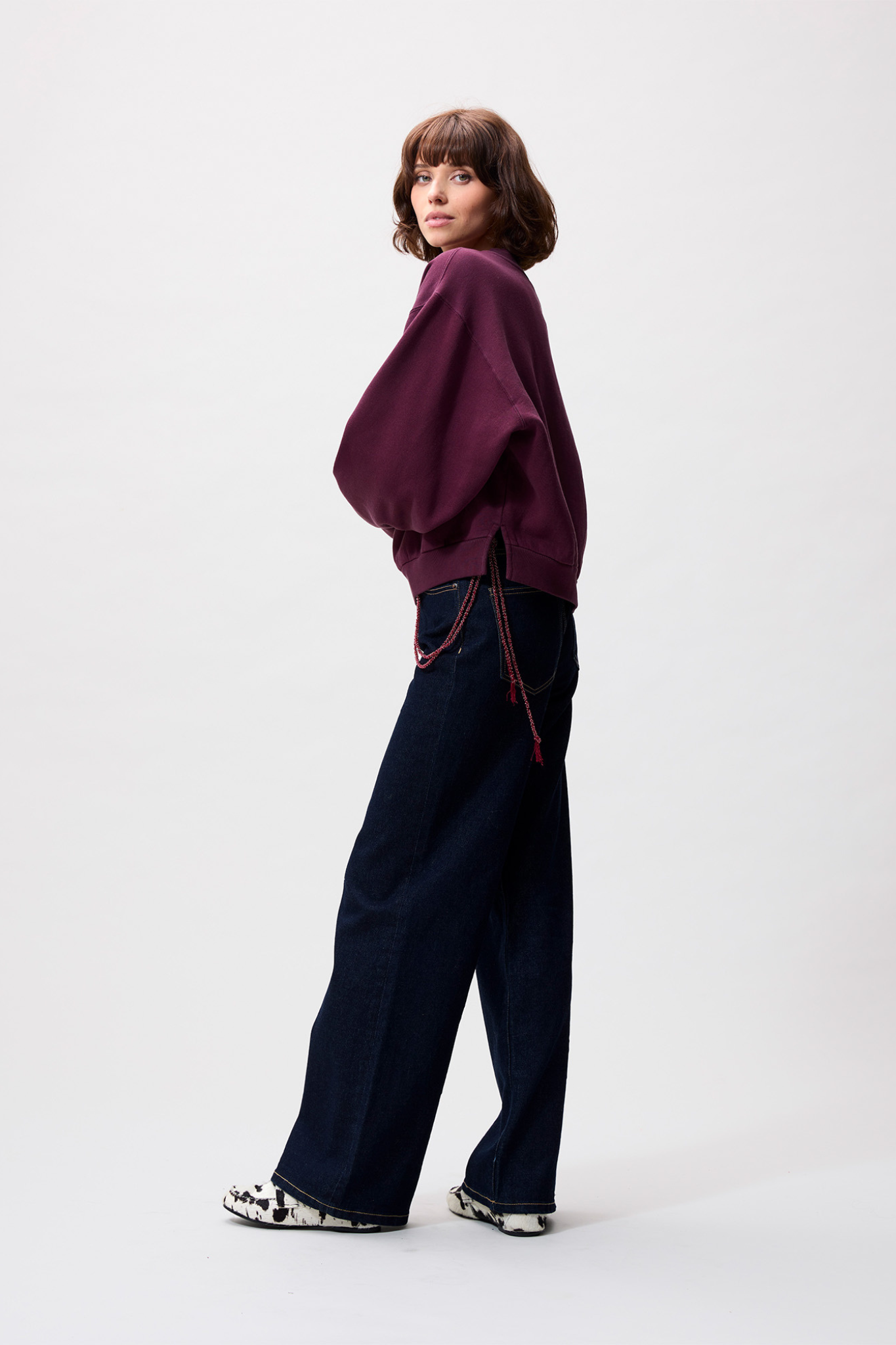 SWEATER WITH VNECK - WINETASTING