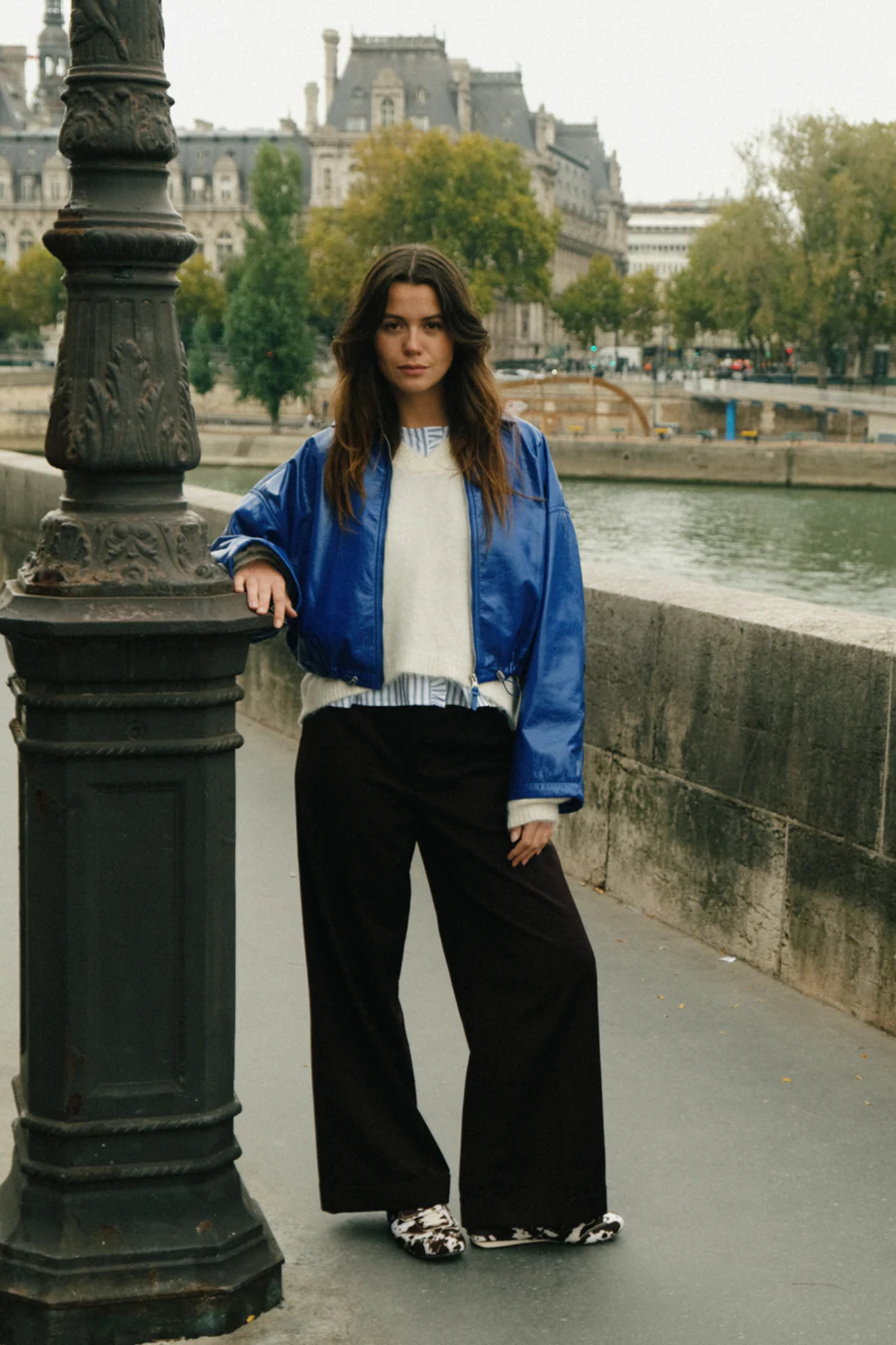 JASPER VESTE - BLEU ELEC.