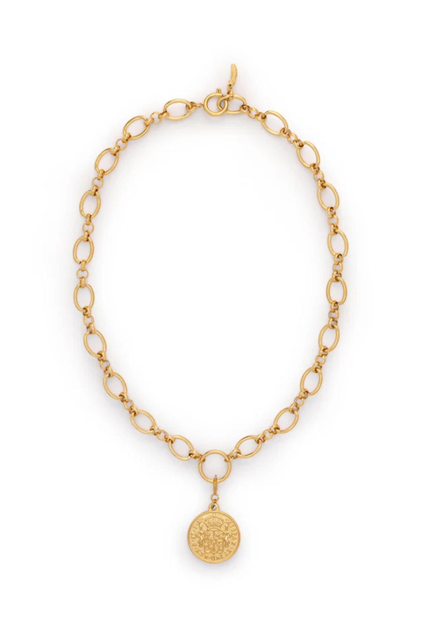 BAROQUE COIN NECKLACE