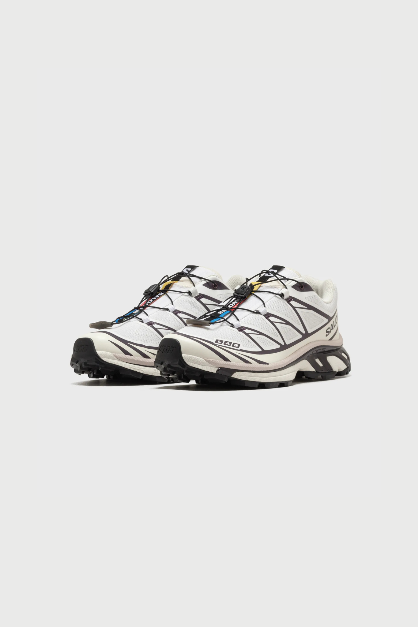 XT-6 WOMEN SNEAKERS - WHITE/VANILLA ICE/PLUM PERFECT