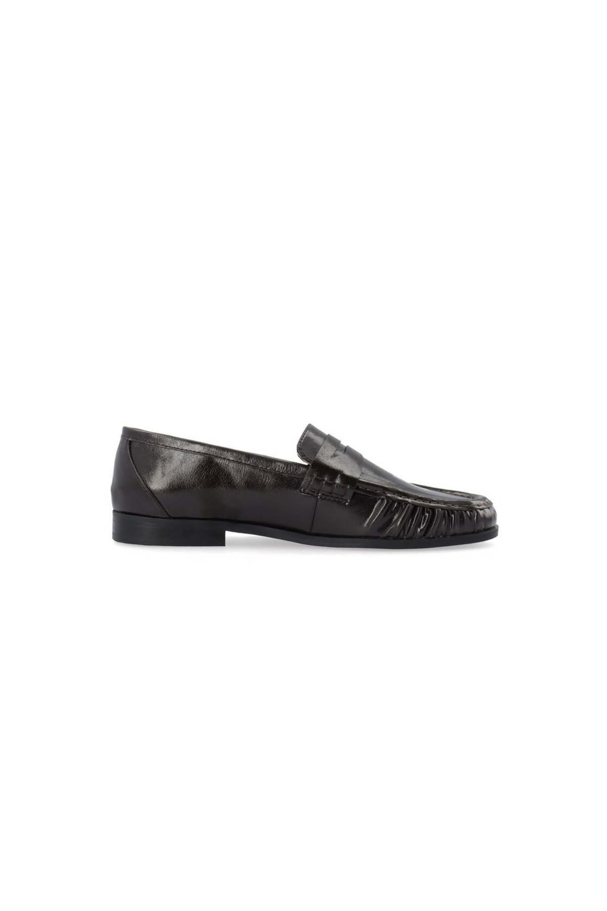 CARMA PENNY LOAFER SHOES - BROWN PRATIA