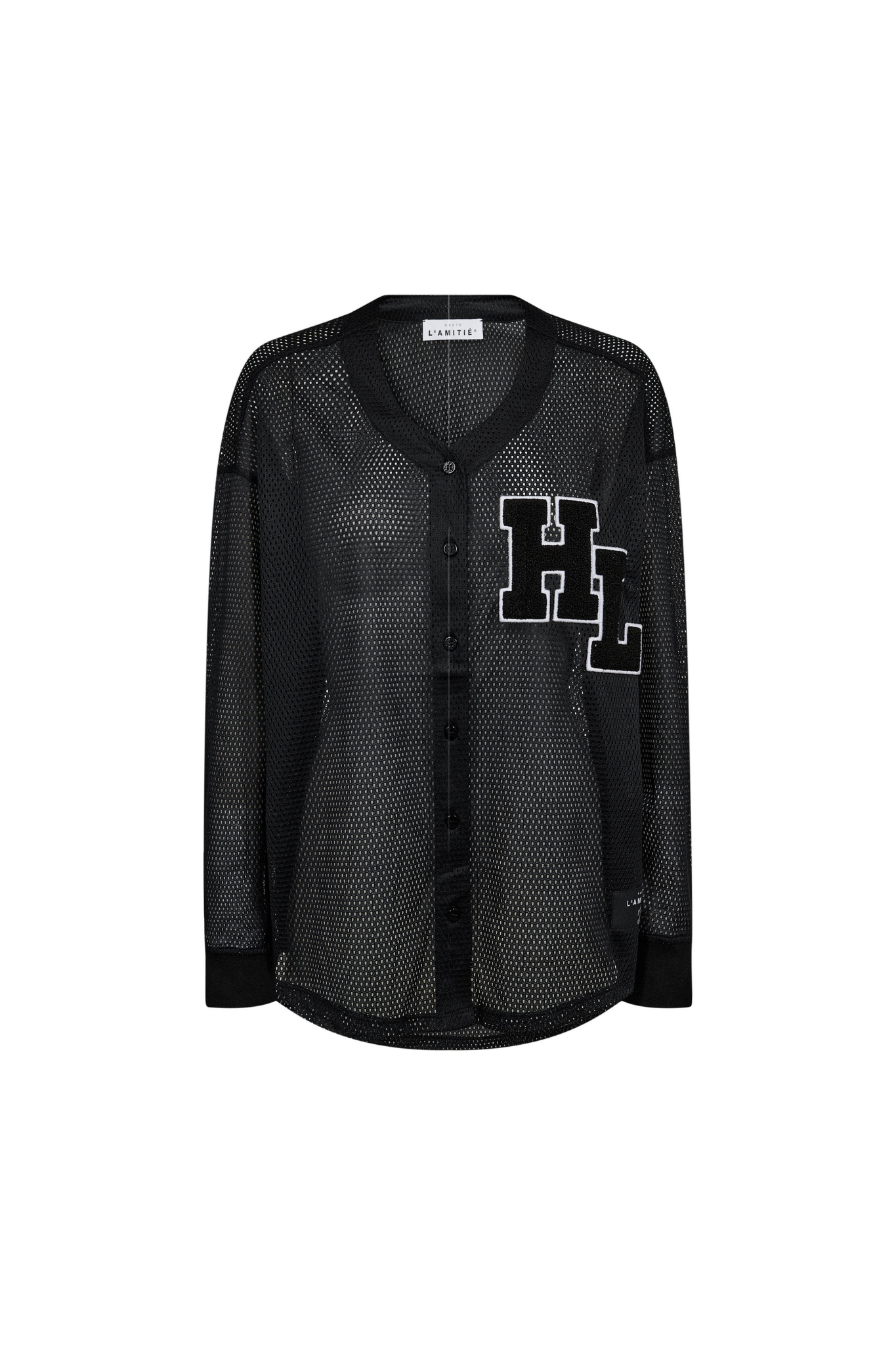 DRIFT LS COURT BLOUSE - BLACK