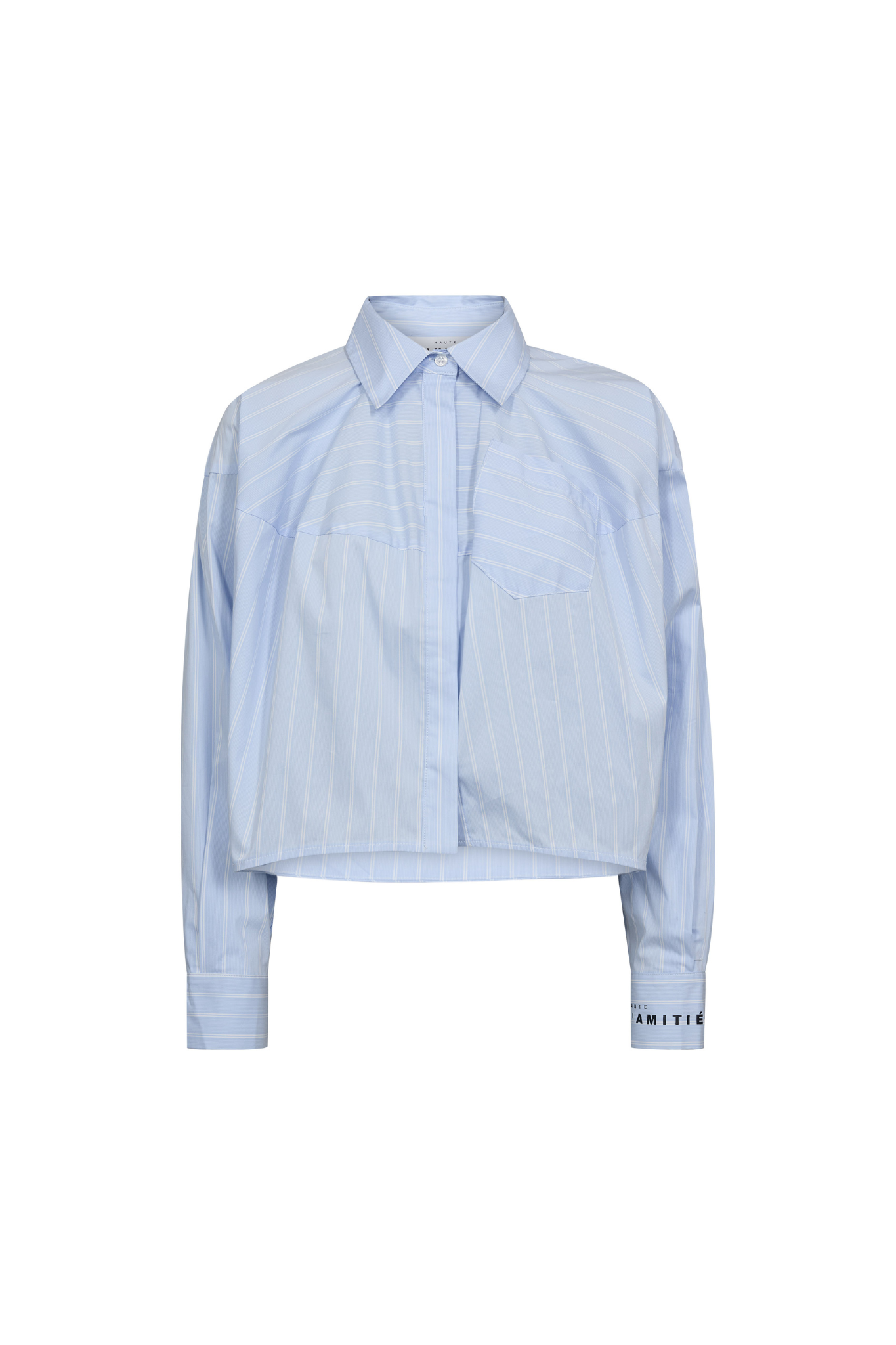 SOPHIE STRIPE SHIRT - PALE BLUE