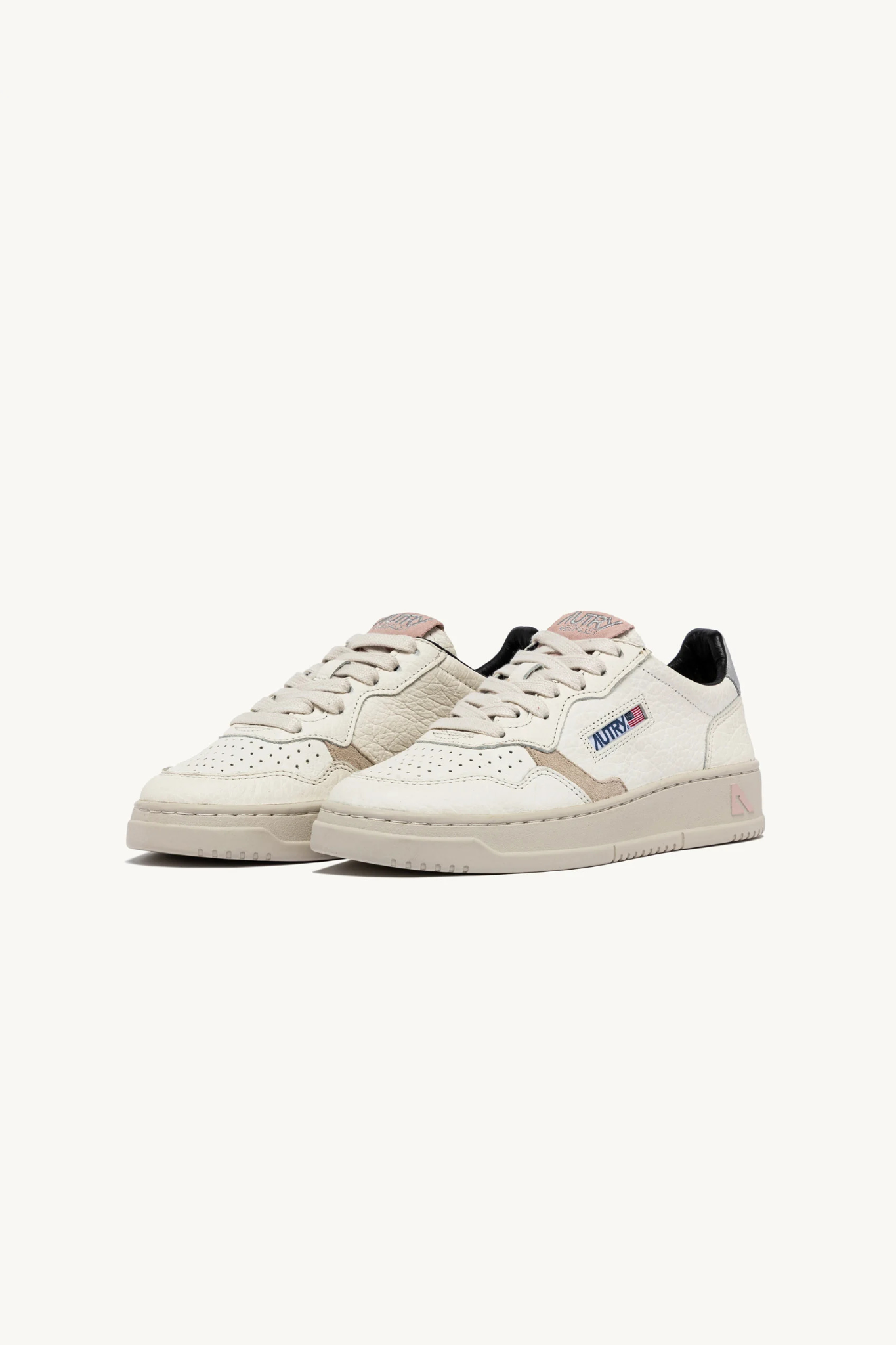 AULW-LE18 - MEDALIST LOW WOMEN LEAT/ELEP SLV/BK/PW/GR