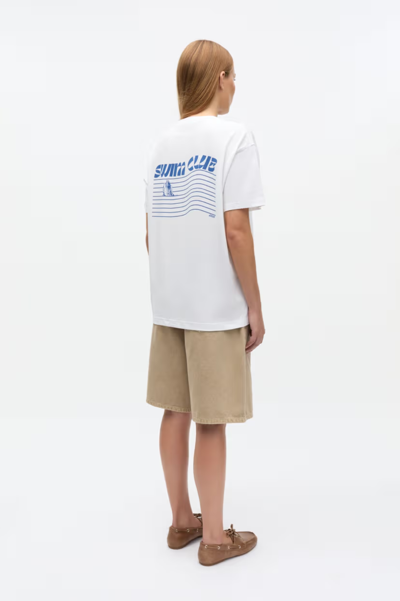 KULLA SS T-SHIRT - WHITE SWIM