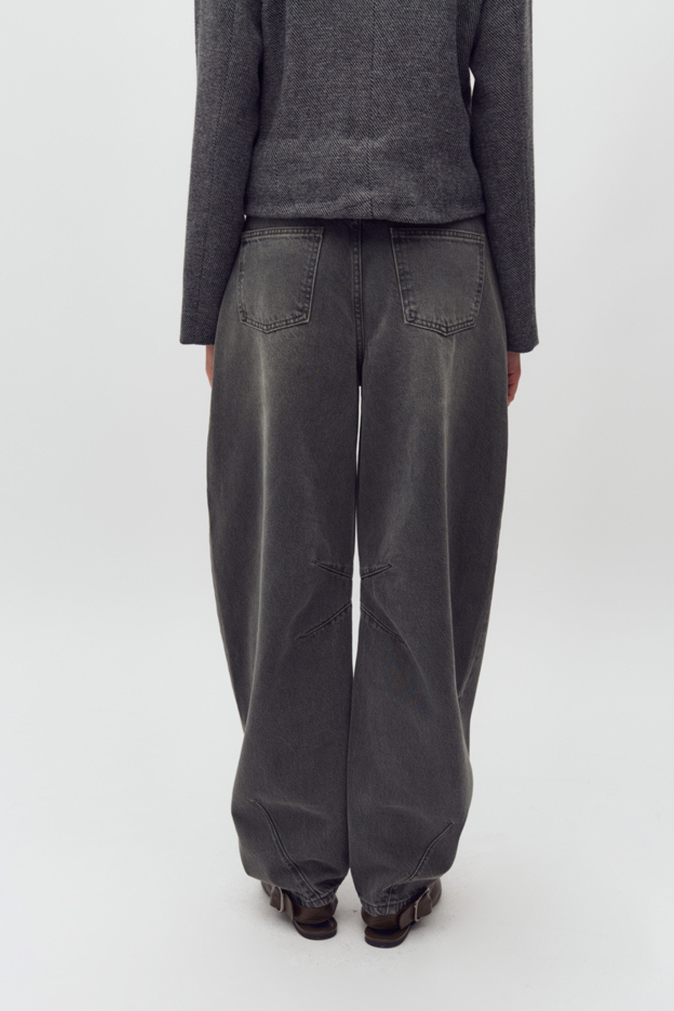 BARINA JEANS - KHAKI GREEN WASH