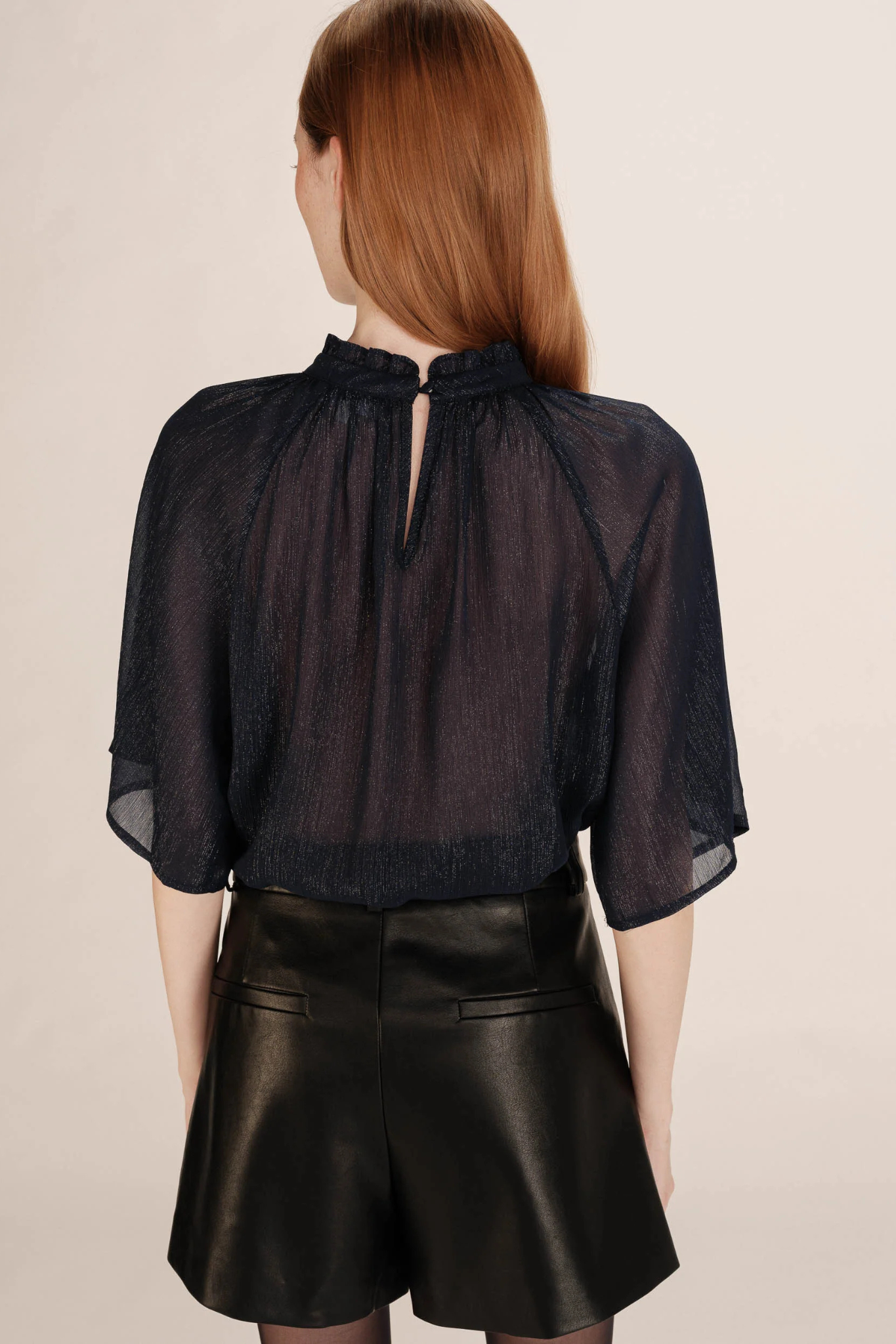 TOPAZE BLOUSE - MARINE