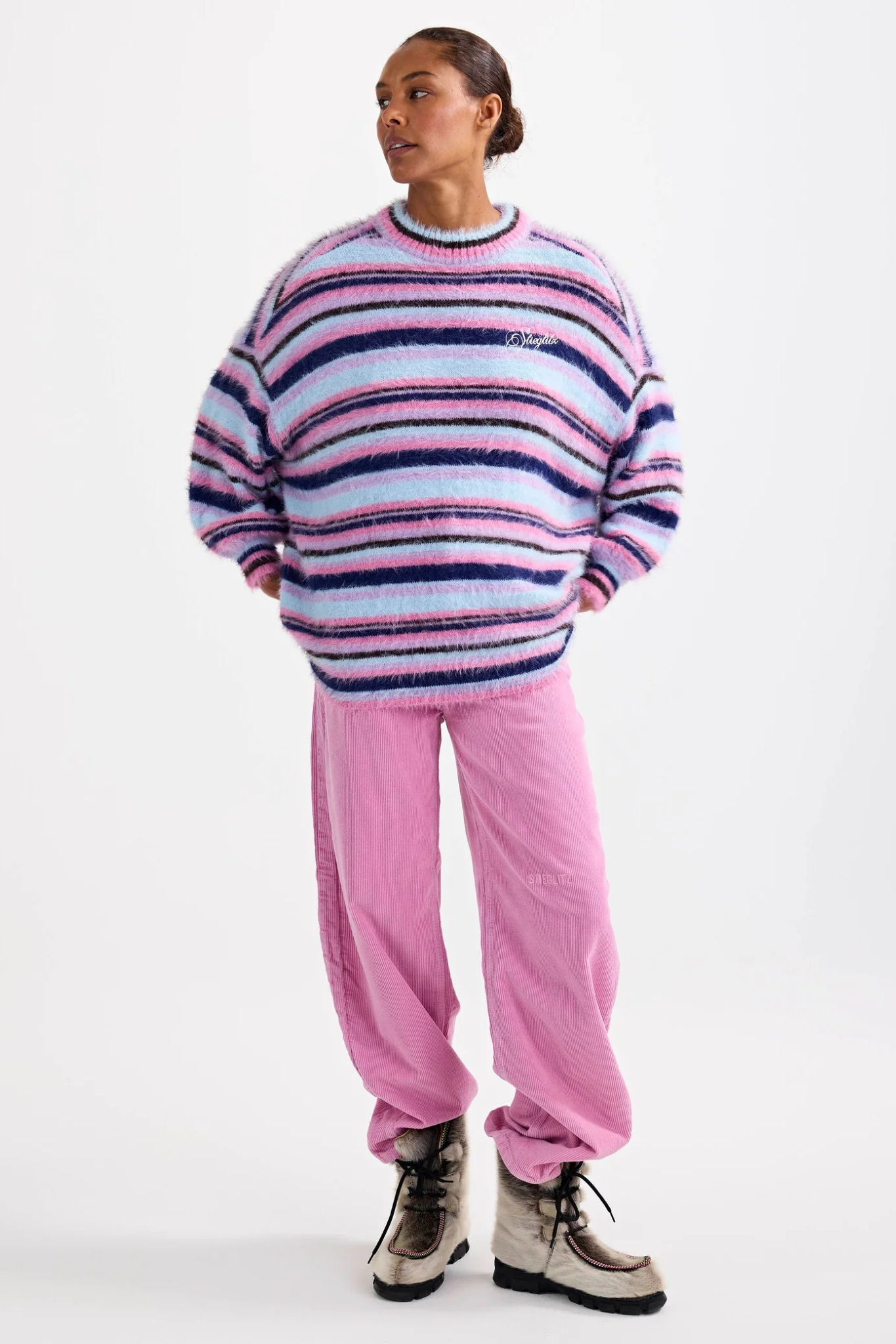 TONIO KNITTED SWEATER - PURPLE