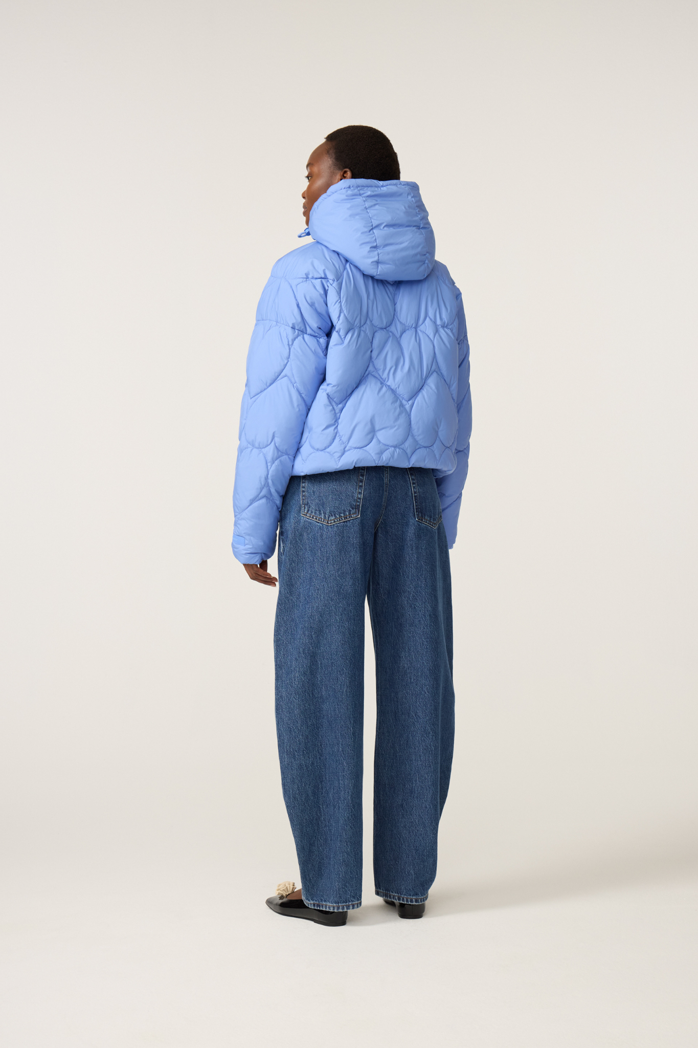 PRISCA PUFFER JACKET - RIAD BLUE
