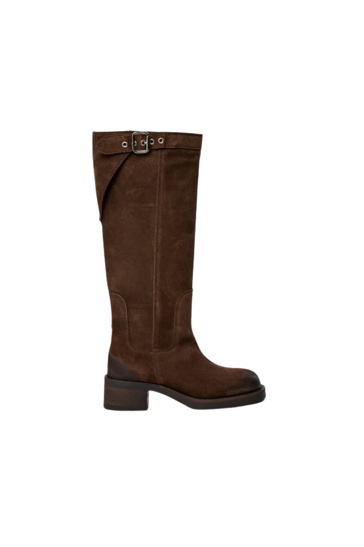 ANINE SUEDE BOOTS - BROWN SUEDE
