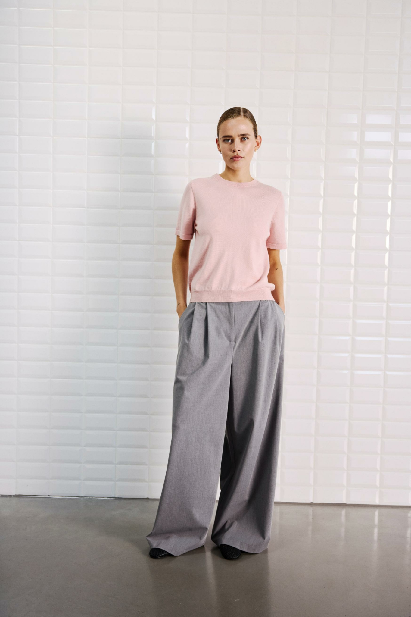 MILES SS T-SHIRT - SOFT PINK