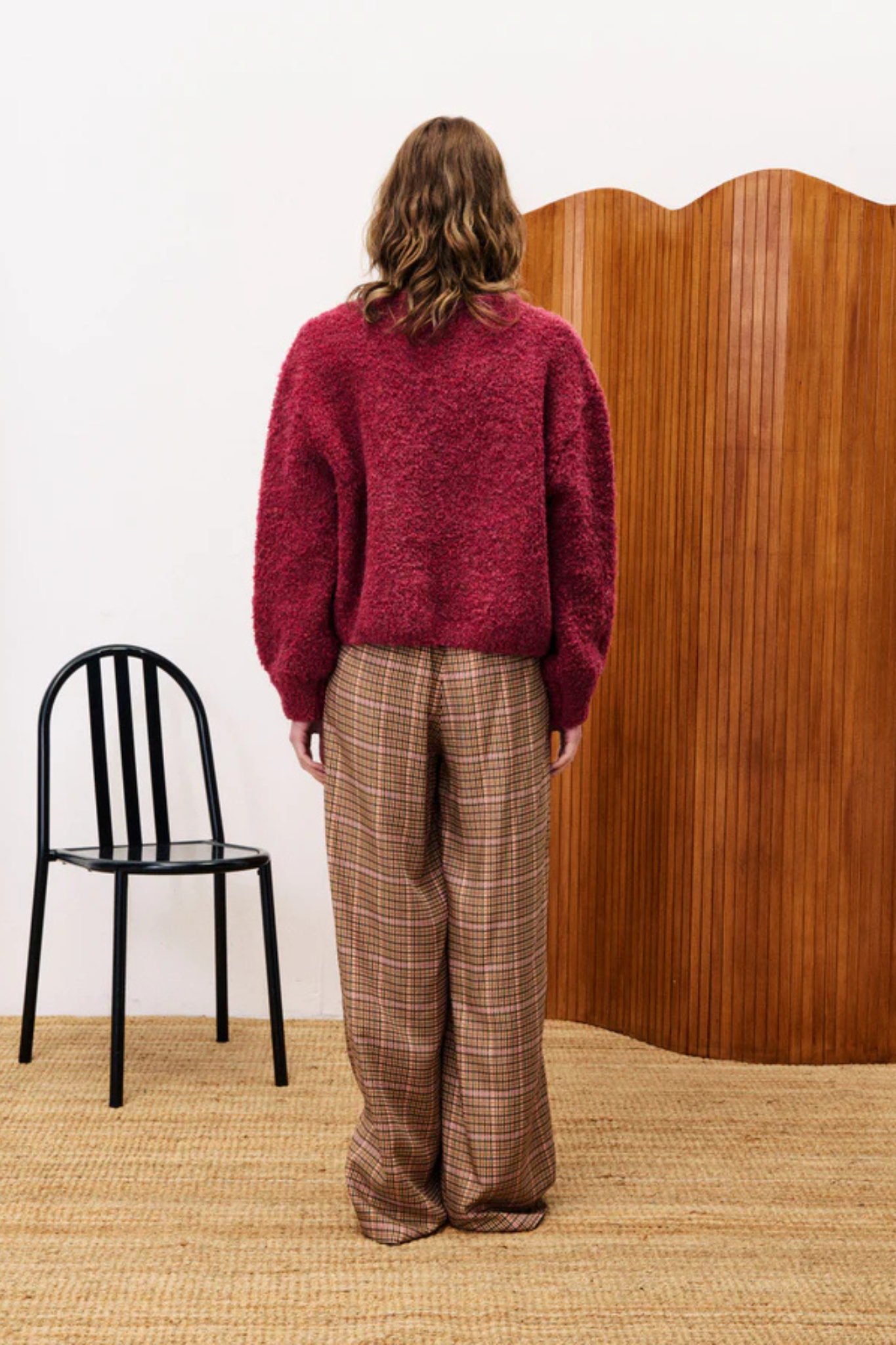 CAMELIA PULLOVER - BORDEAUX