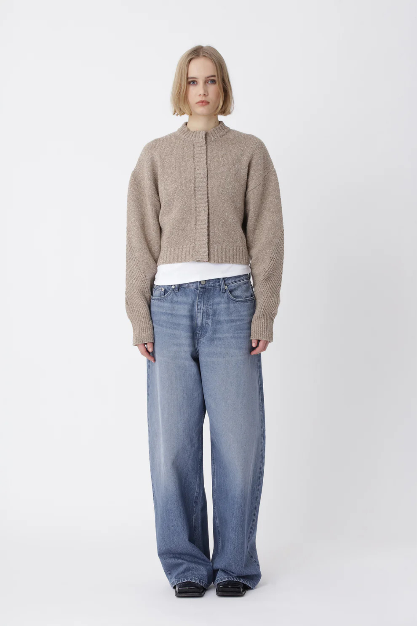 VINNI KNIT CARDIGAN - PURE CASHMERE