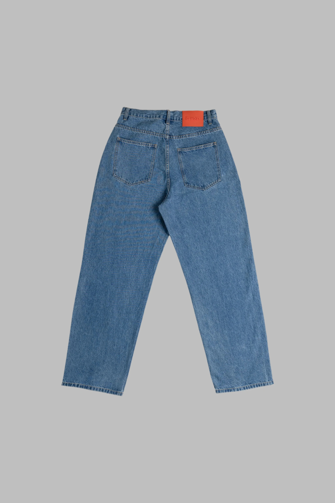 SUPER LOOSE JEANS - MEDIUM BLUE DENIM