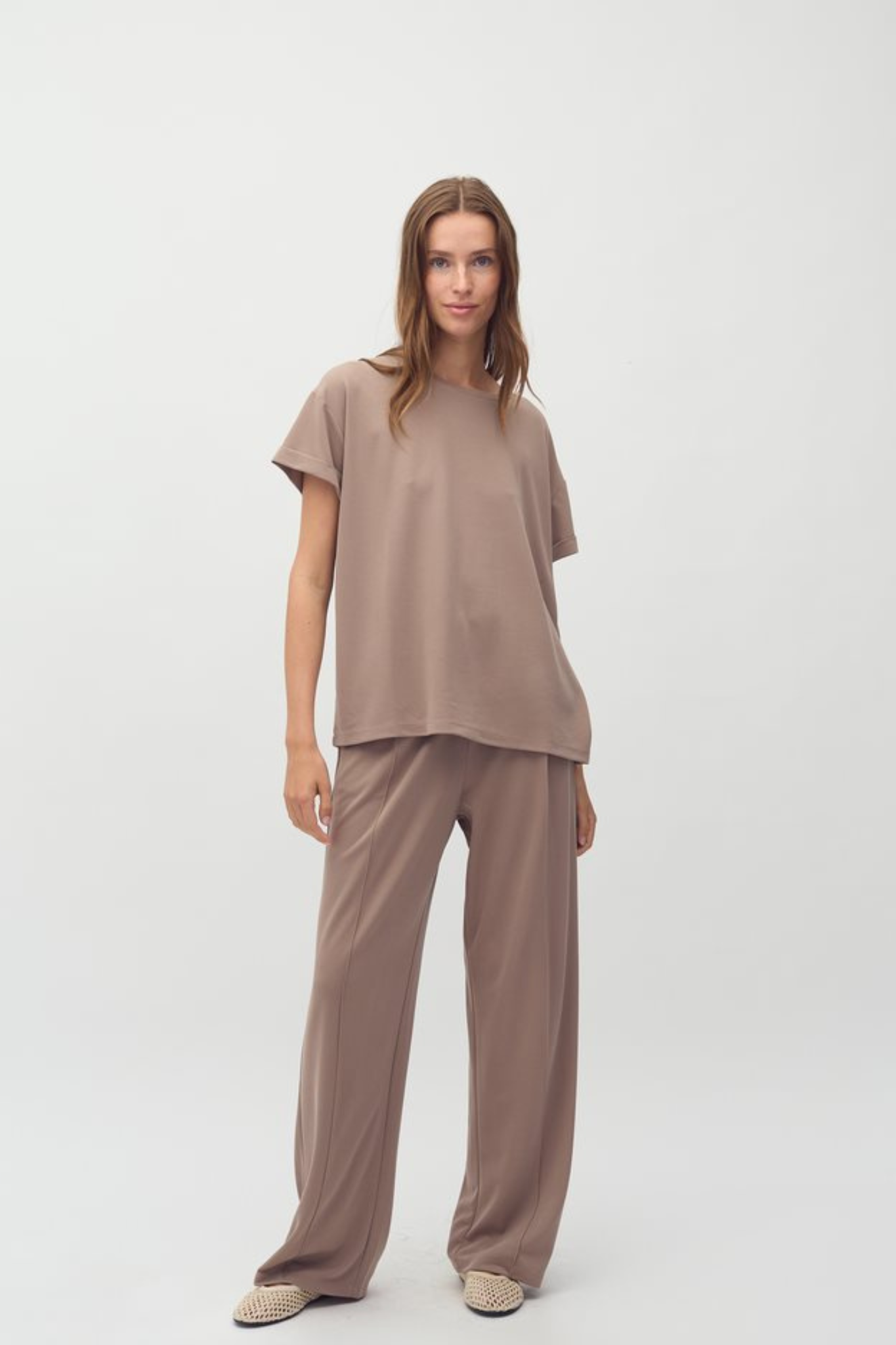AMANA BOSKO T-SHIRT - ISLAND FOSSIL