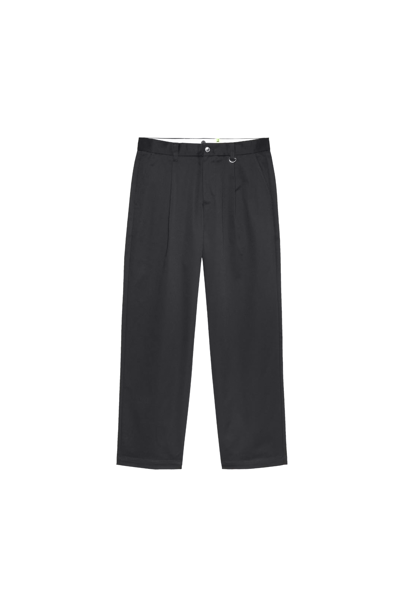 New Amsterdam reworked pants in night blue. Front flatlay view