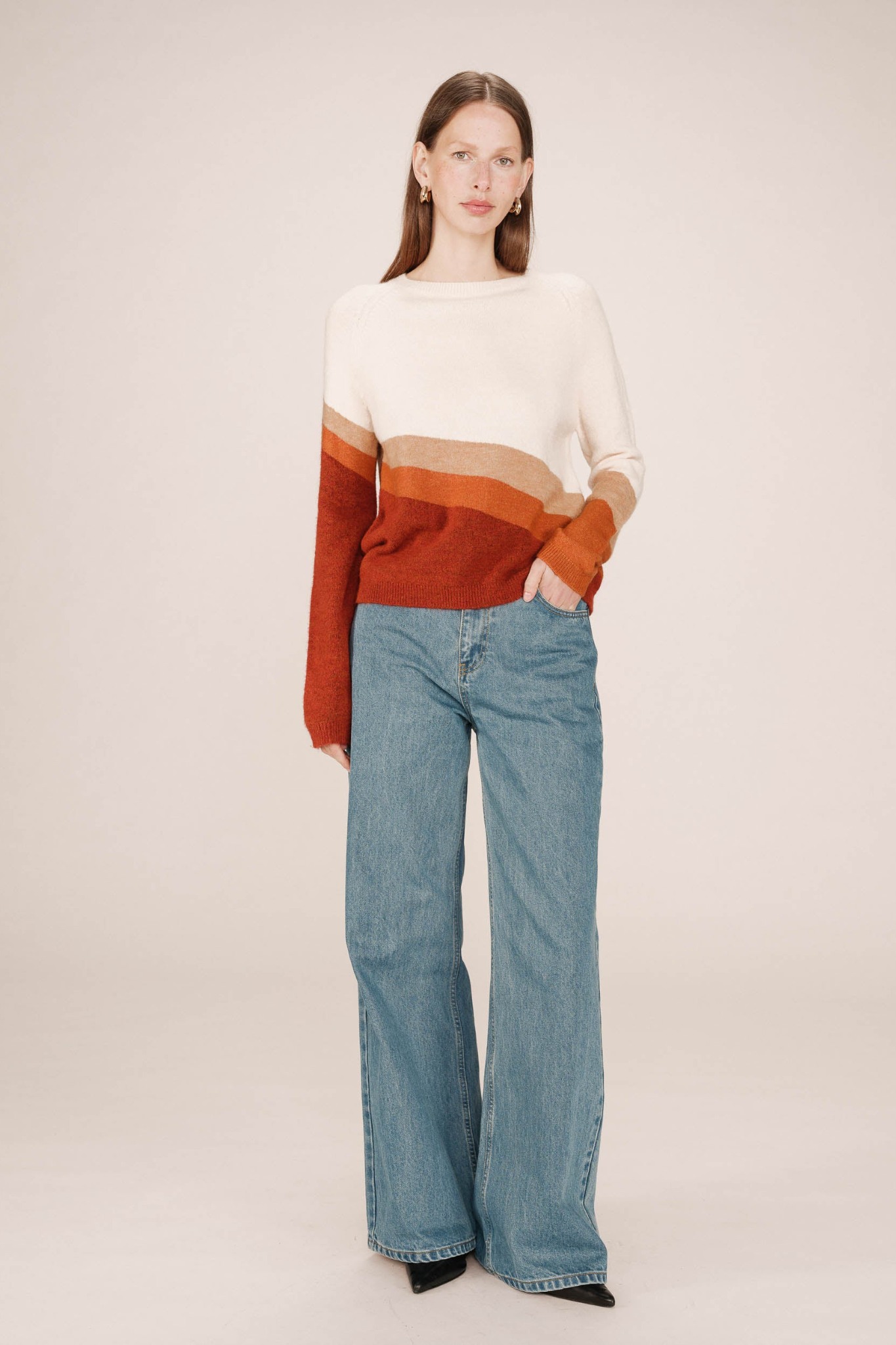 SARANDON SWEATER - VANILLE