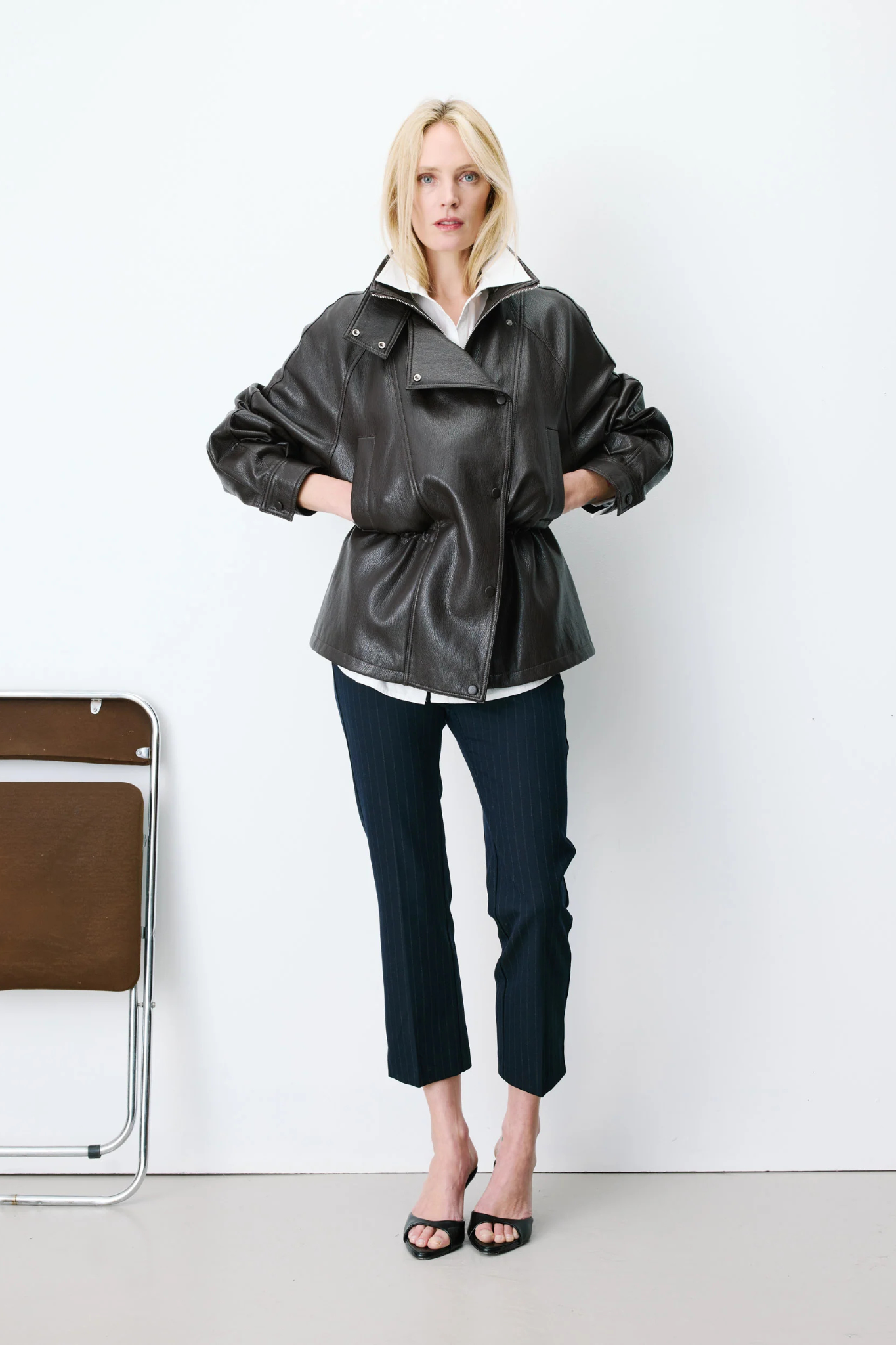 AUBURN VESTE - CHOCOLAT