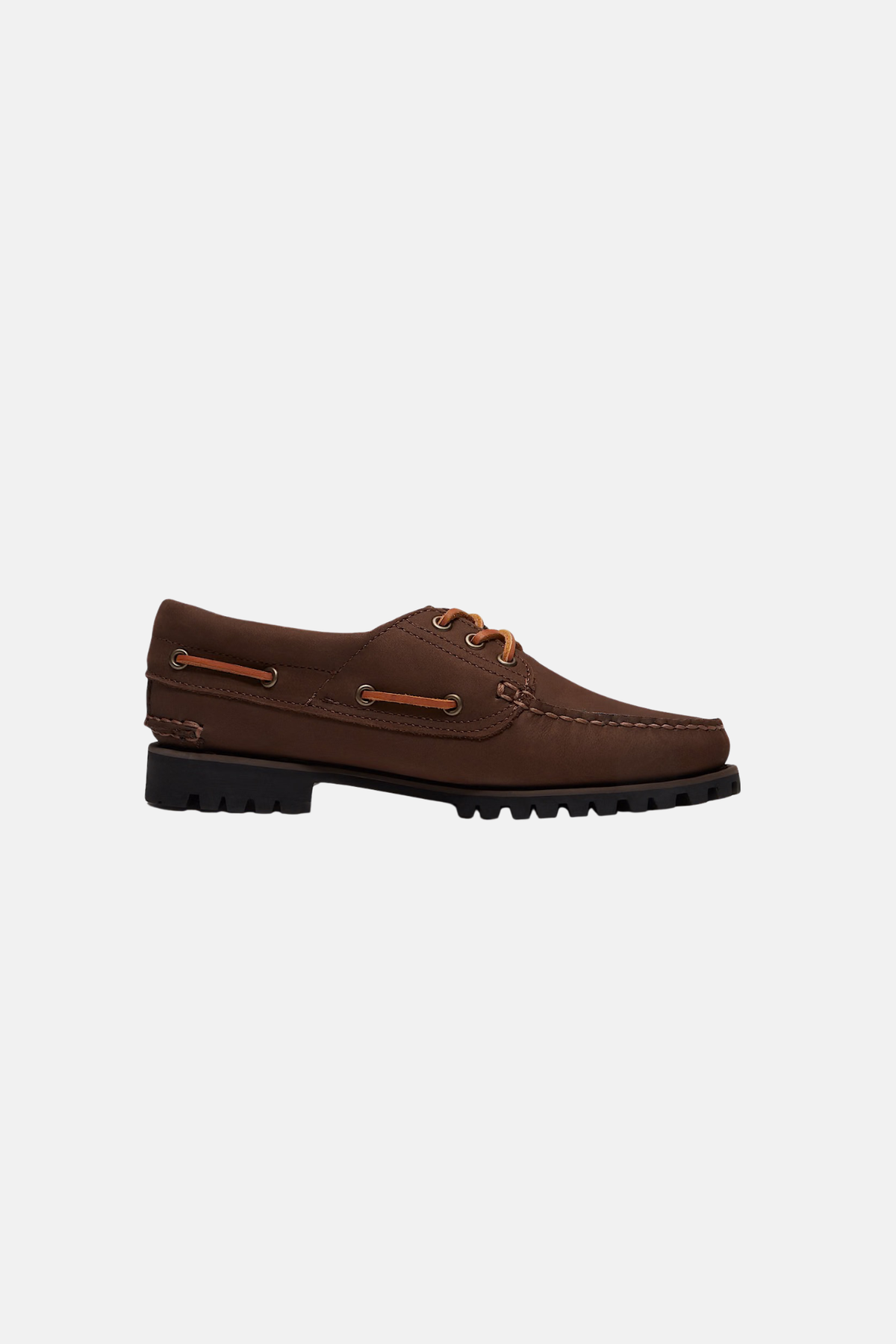 BOAT WOMEN SHOES - DARK BROWN NUBUCK