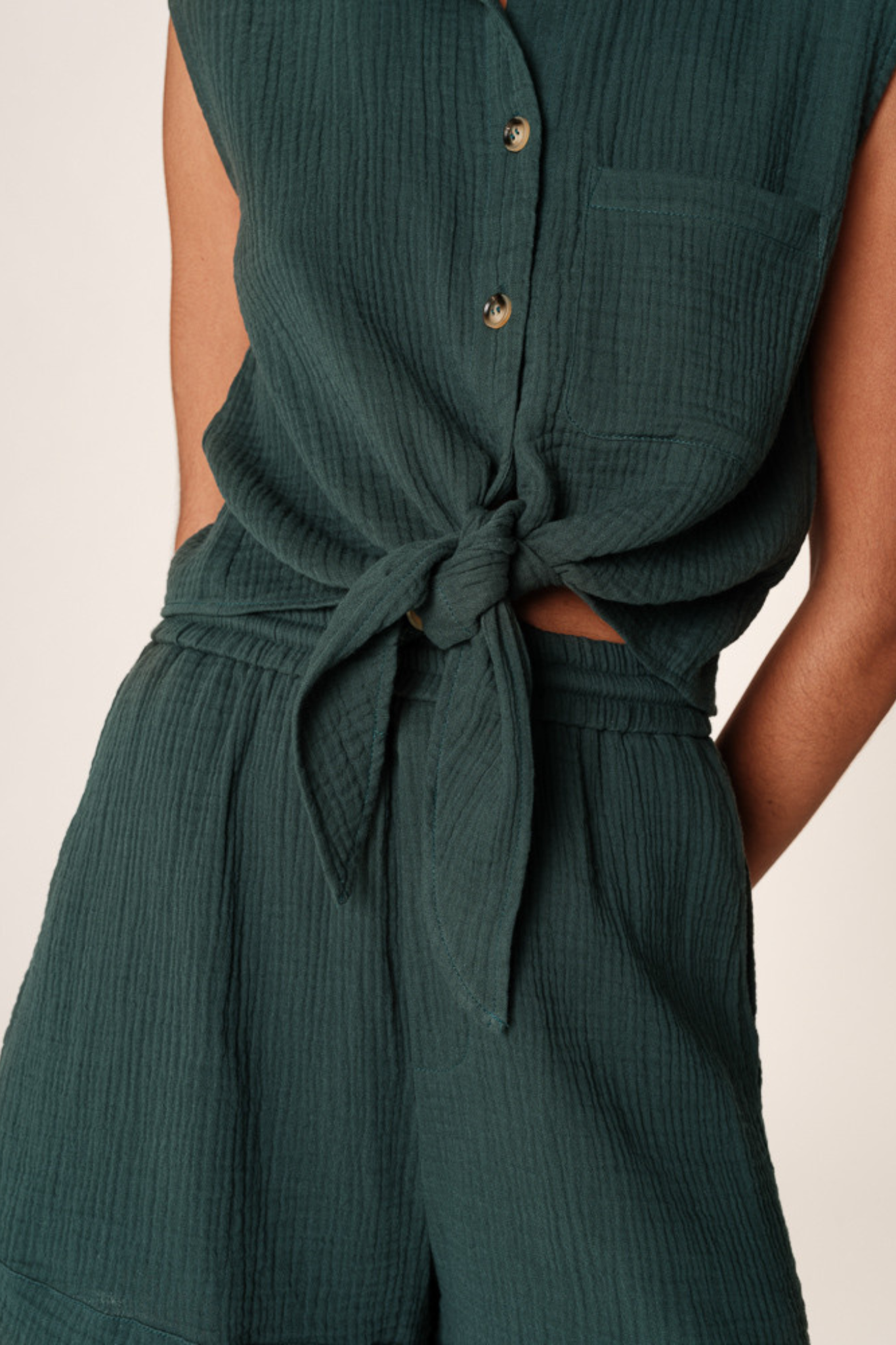 REGLISSE SHIRT - EMERAUDE