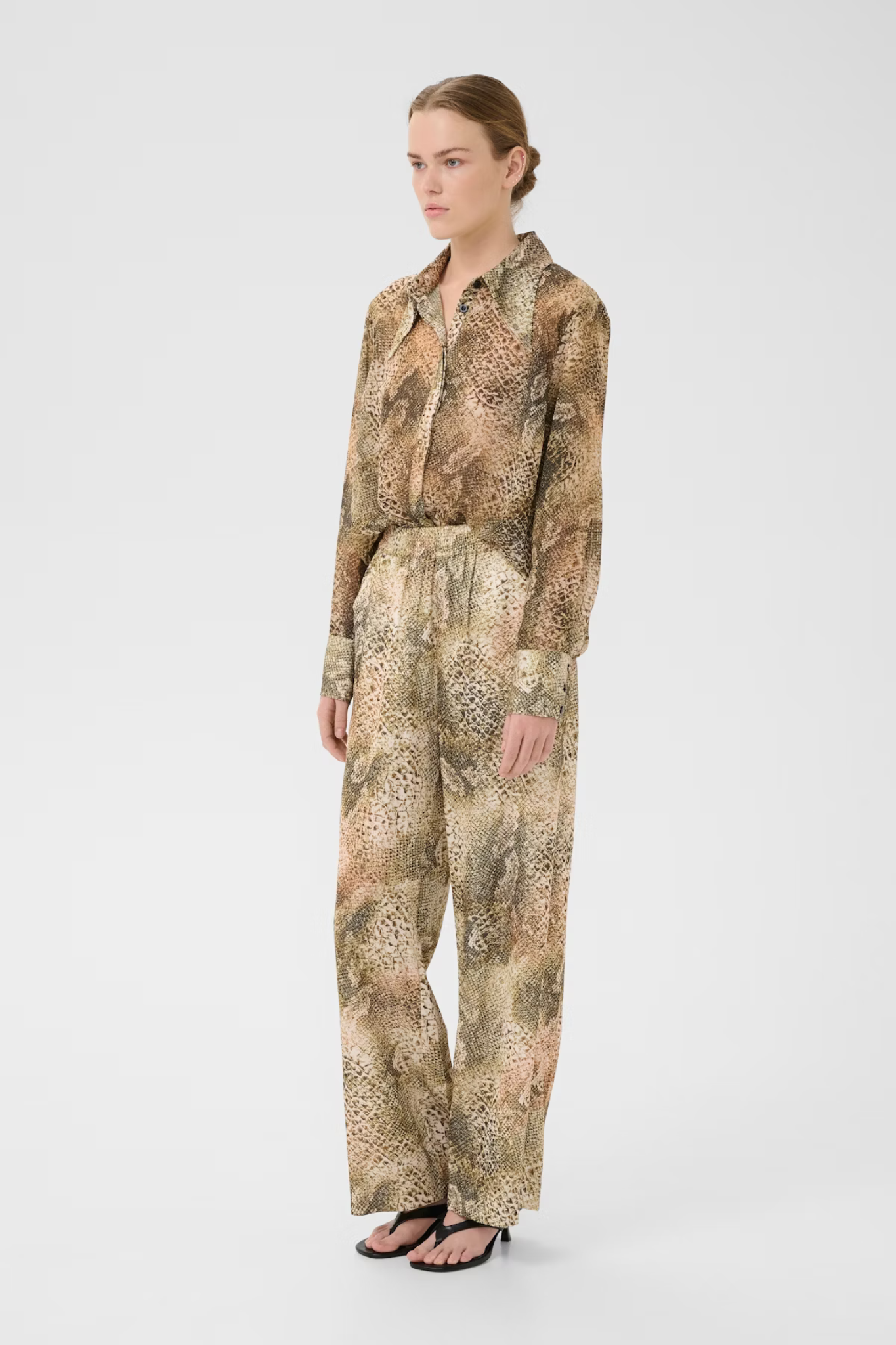 SANTI P HW PANTS - GOLDEN SNAKE