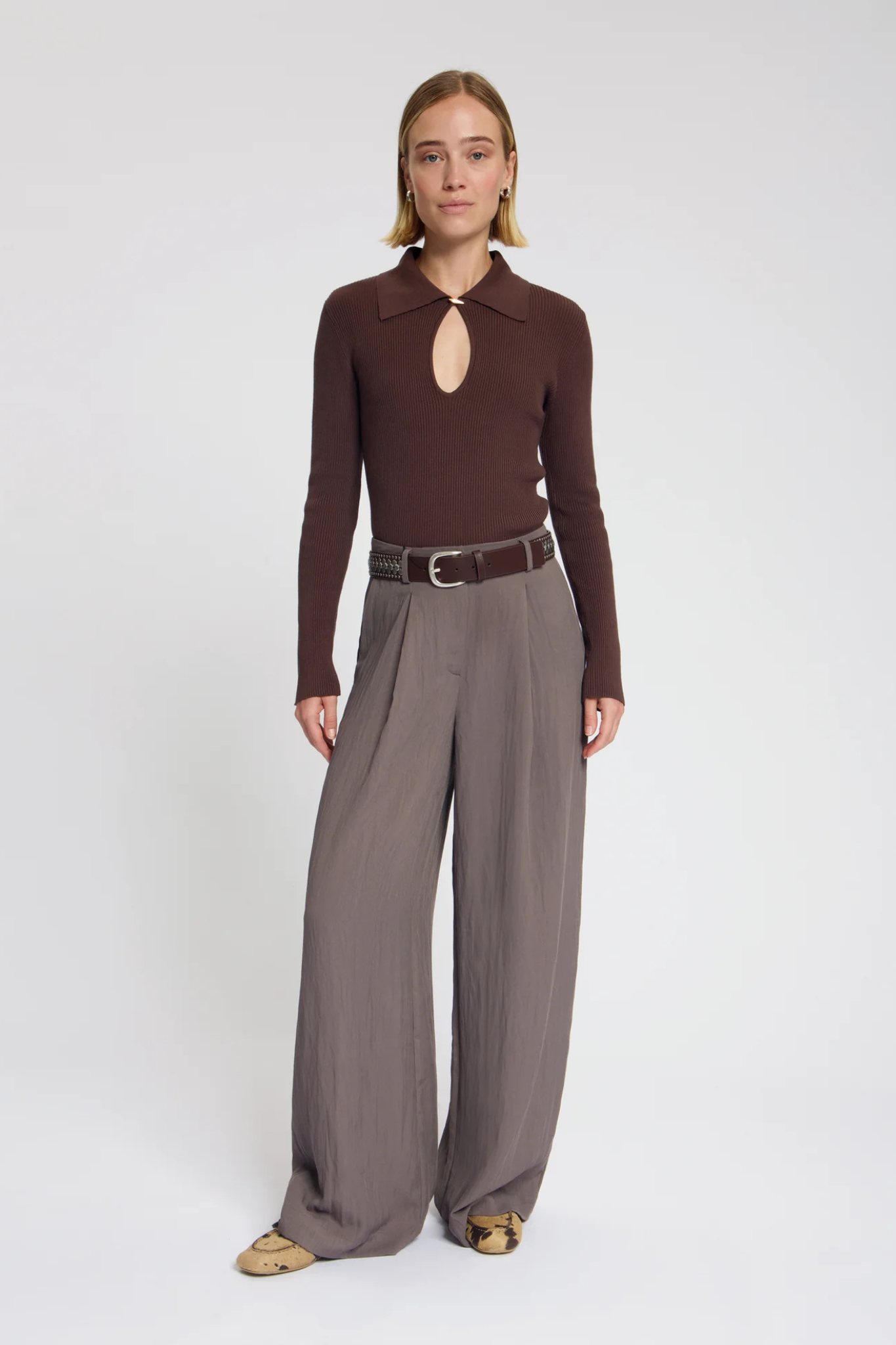 WREN TROUSERS - PLUM