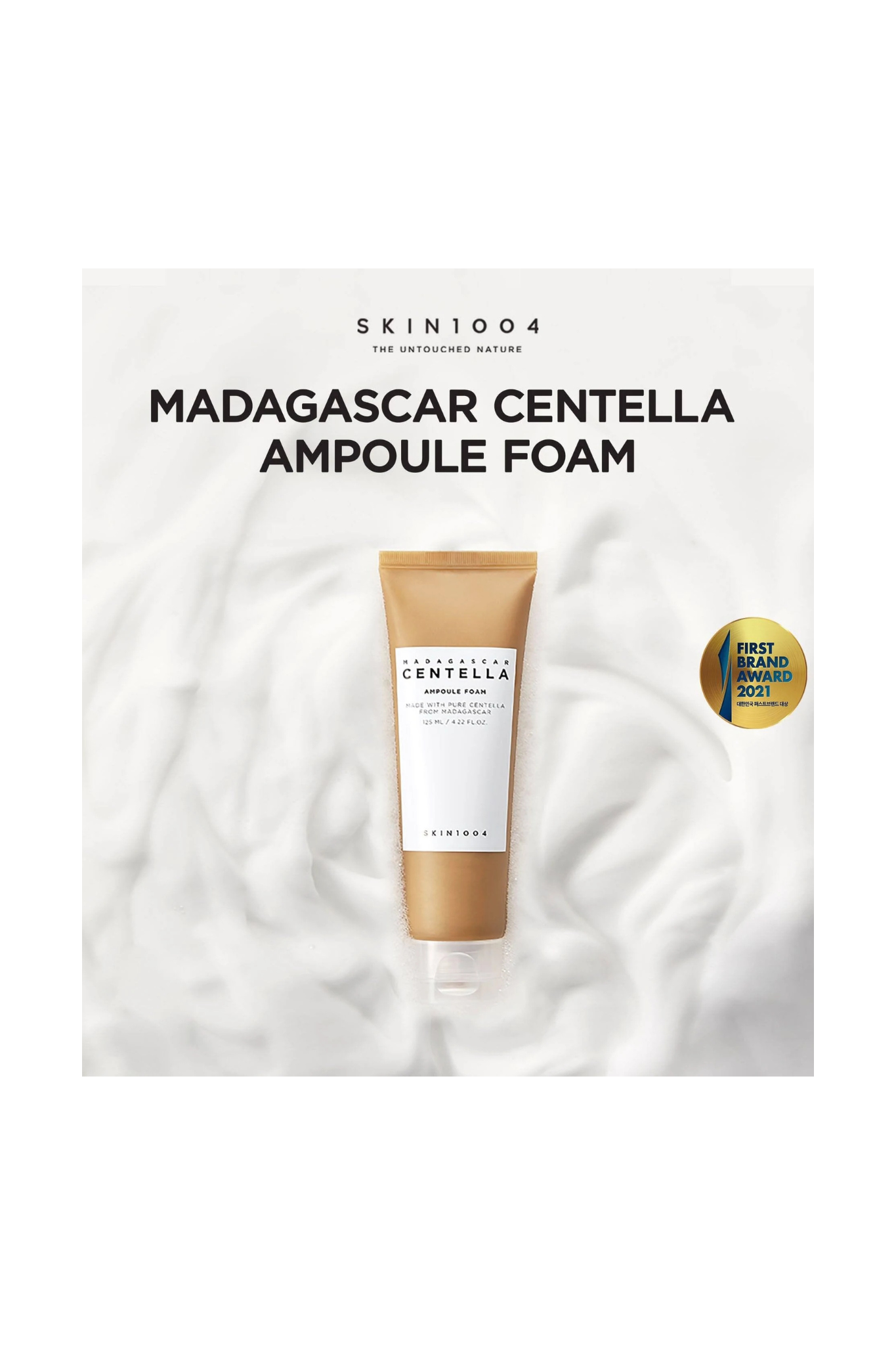 MADAGASCAR CENTELLA AMPOULE FOAM 125ML