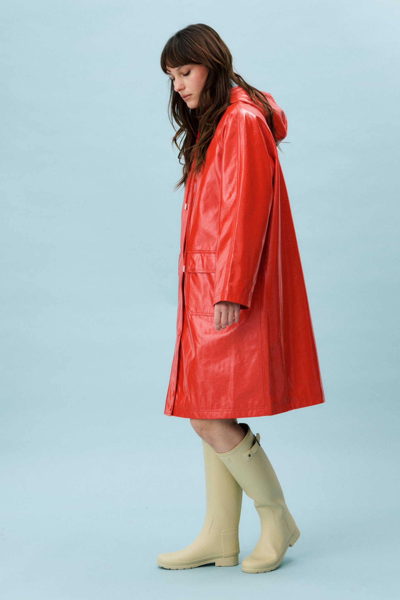 ATKINS COAT - RED