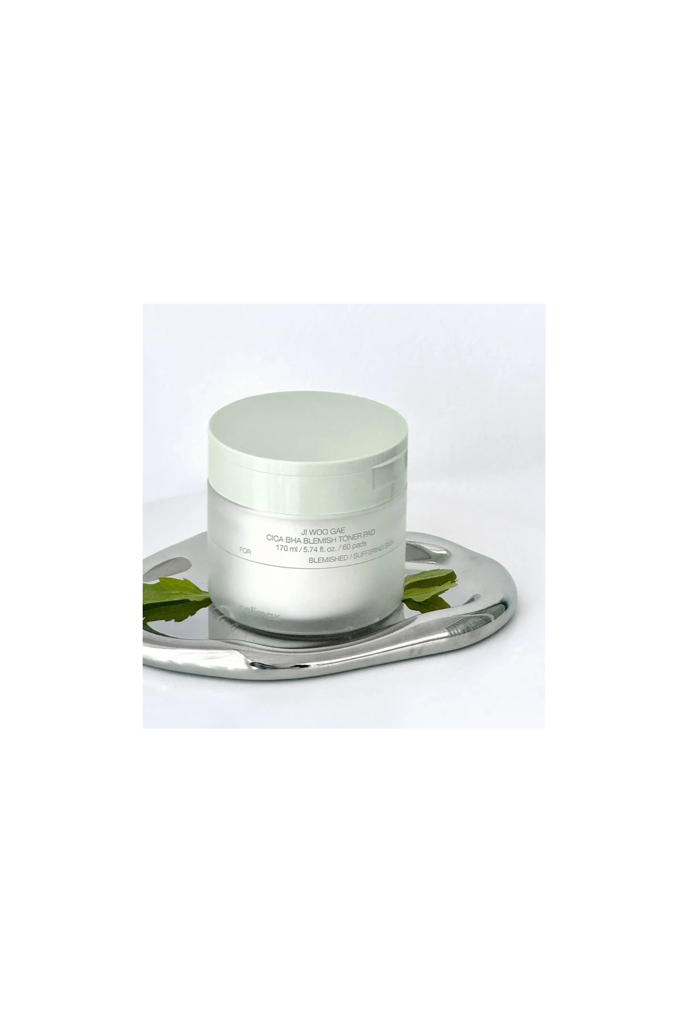 JI WOO GAE CICA BHA BLEMISH TONER PAD (60PADS)