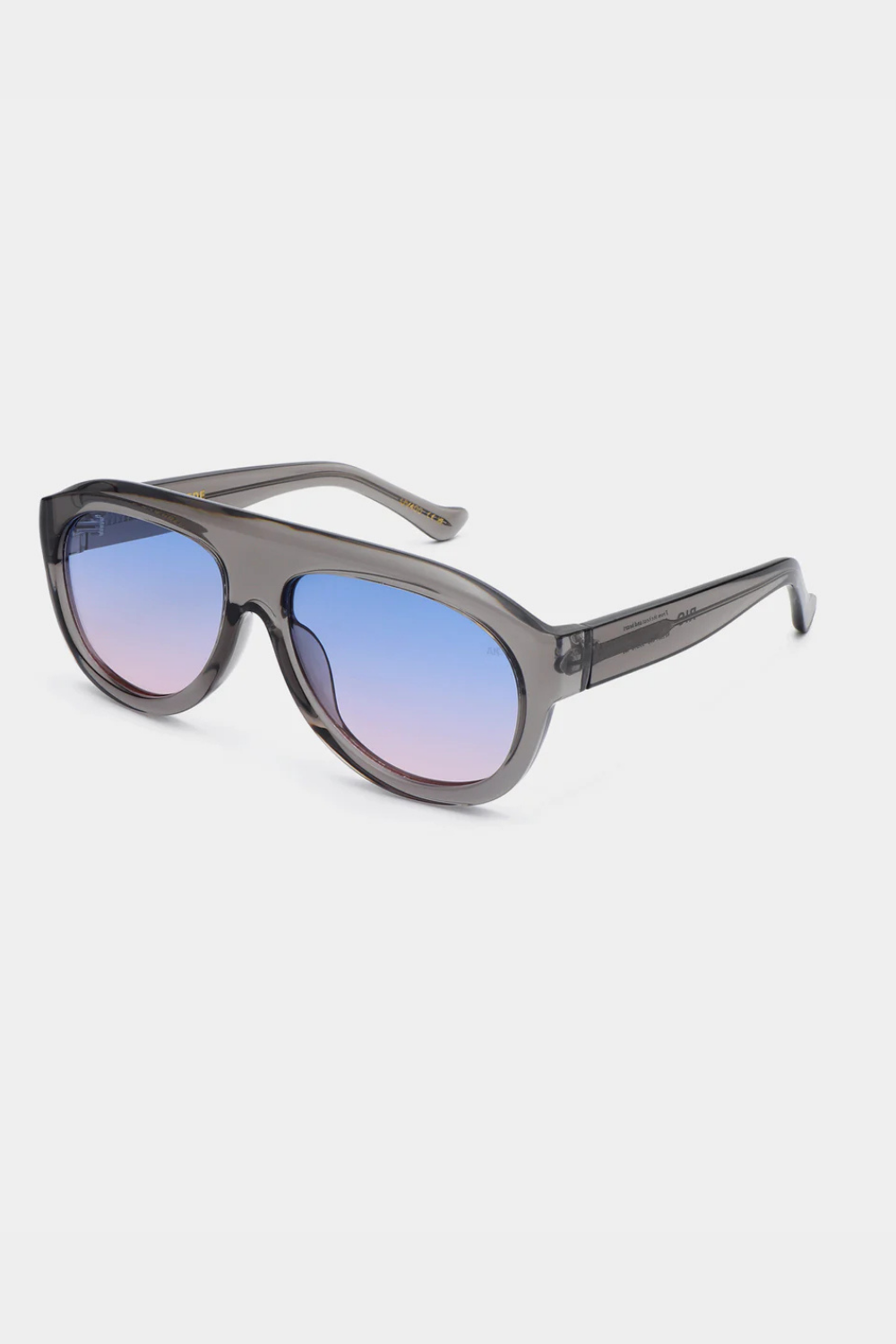 RIO SUNGLASSES - GREY TRANSPARENT