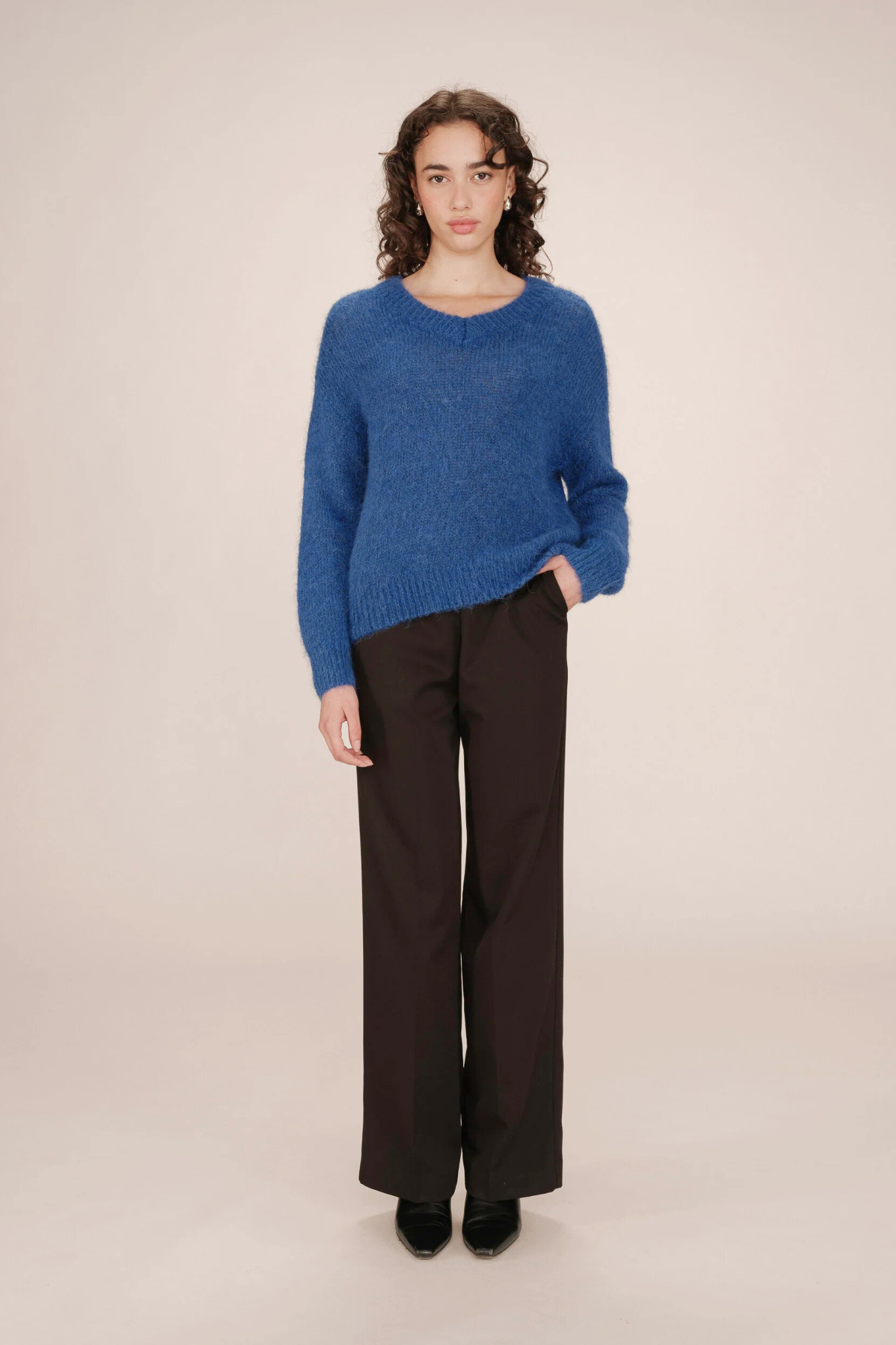 SABADO PULLOVER - BLUE COBALT