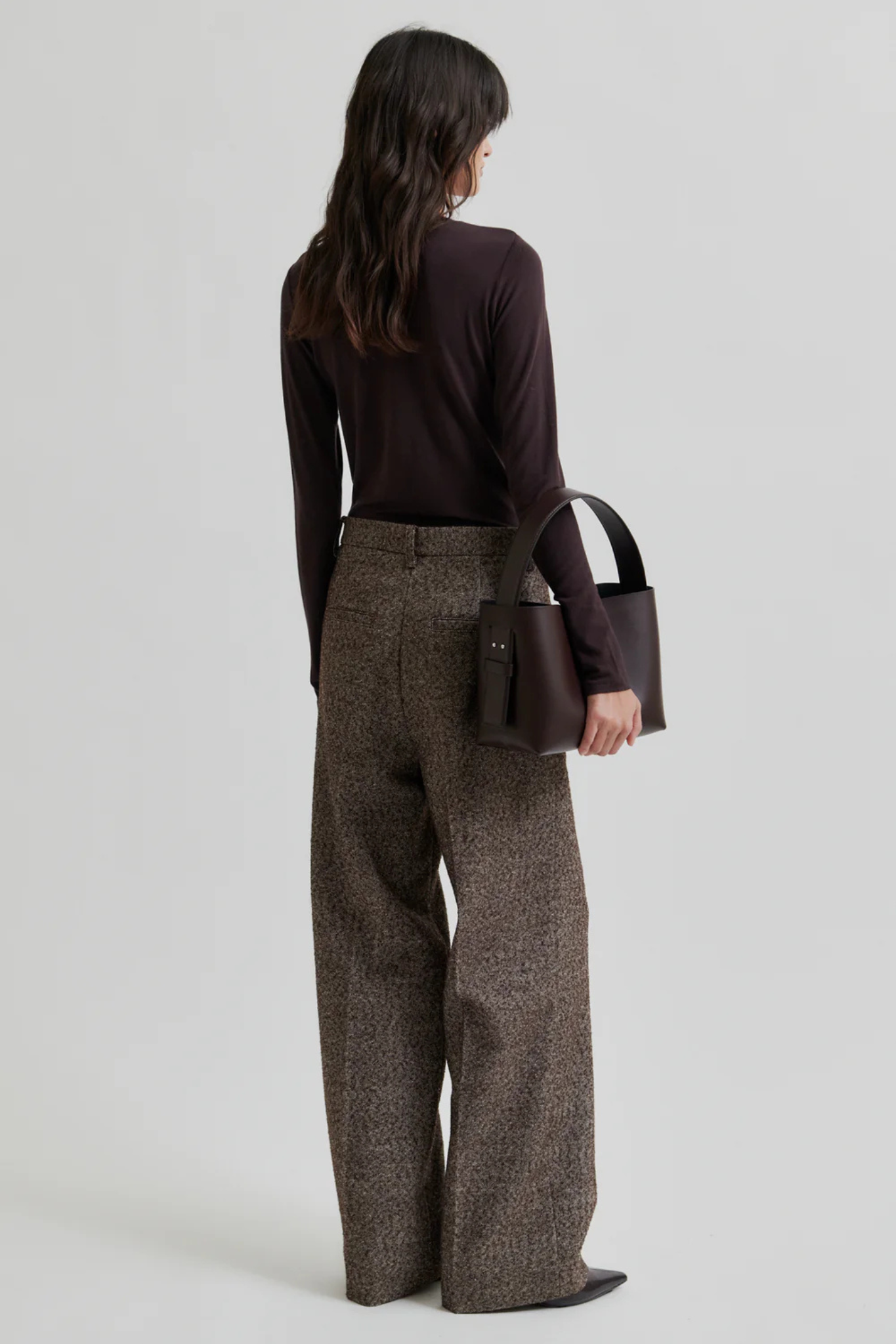 ARBOR TROUSERS - CHOCOLATE PLUM