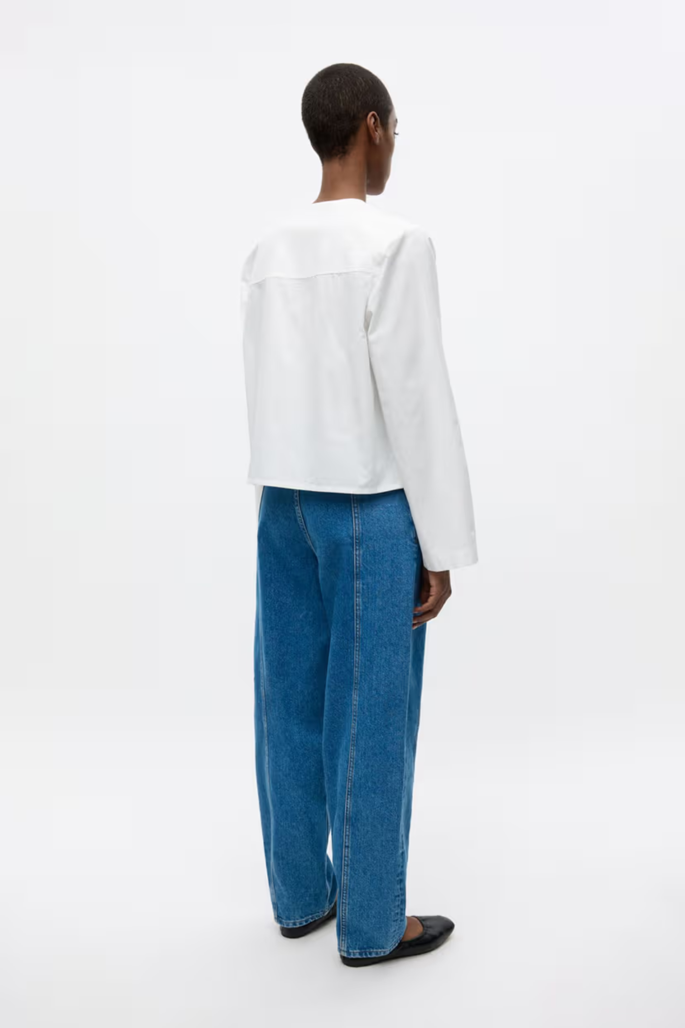 ENBAIL LS SHIRT - BRIGHT WHITE