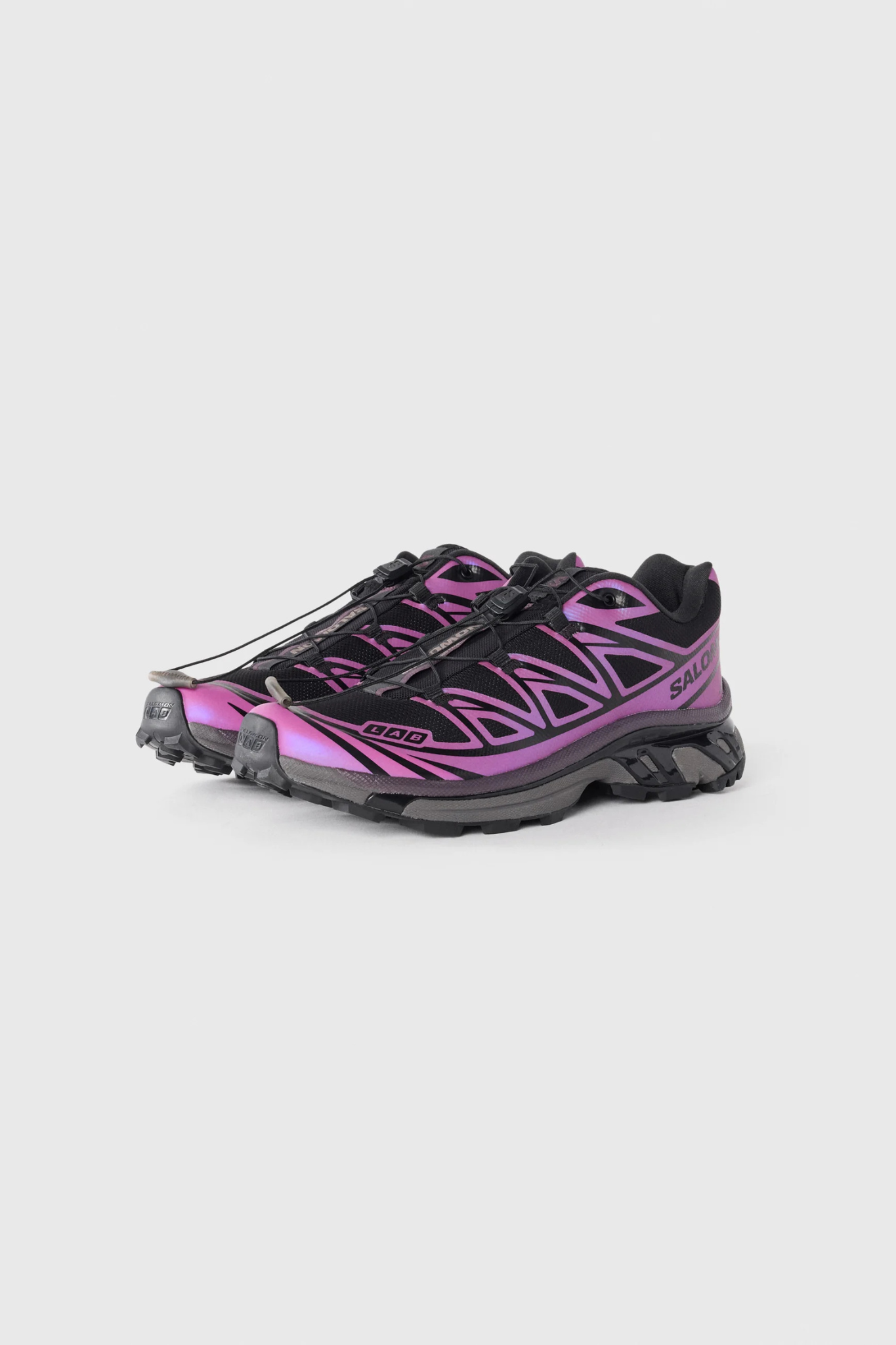 XT-6 IRIDESCENT WOMEN SNEAKERS - BLACK/HOLLYHOCK/PLUM PERFECT