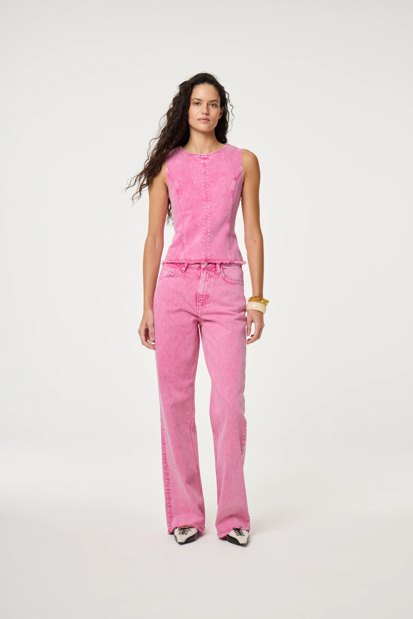 JOJO TOP - FLASHY PINK