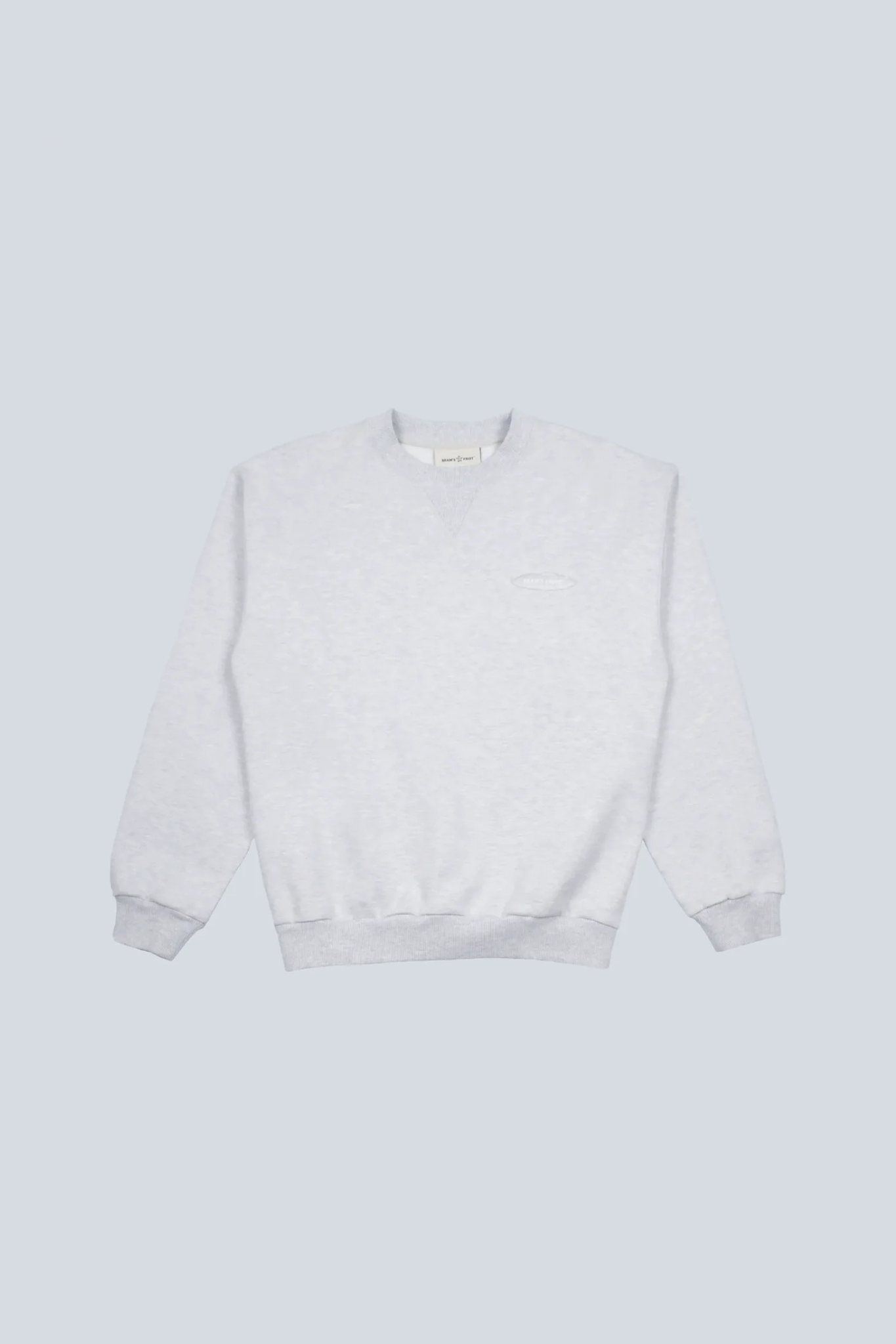 CUT & SEW "F*CK OFF I'M GARDENING" CREWNECK - GREY MELANGE