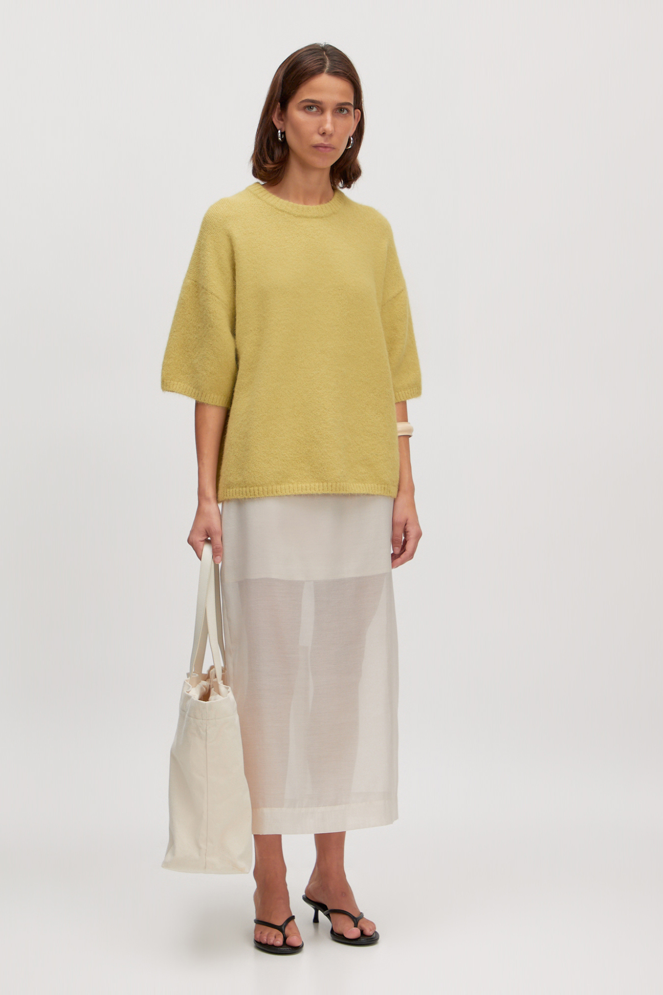 KRISTINE T-SHIRT - LEEK GREEN