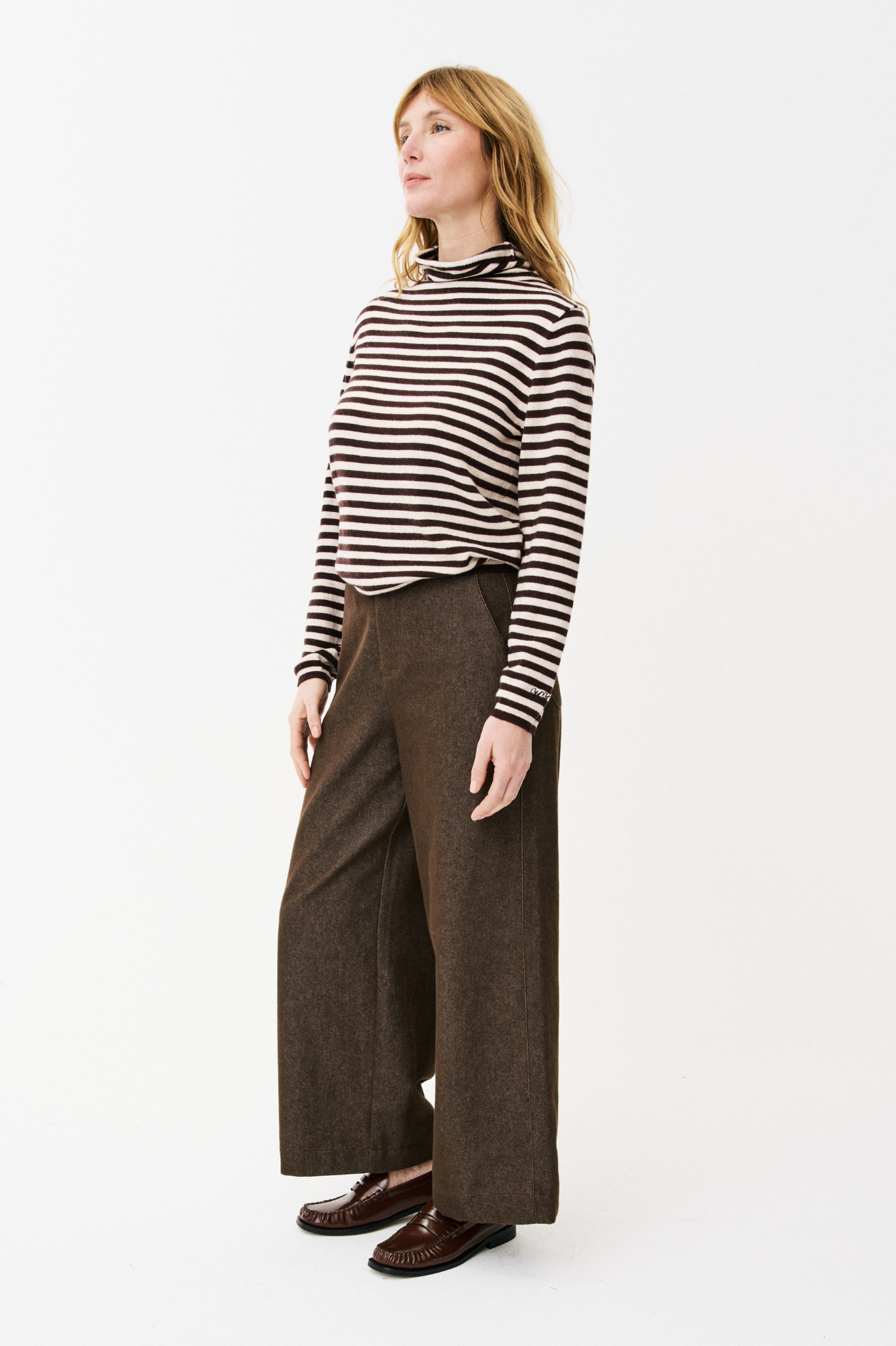 PIUS PULLOVER - ICE BROWN