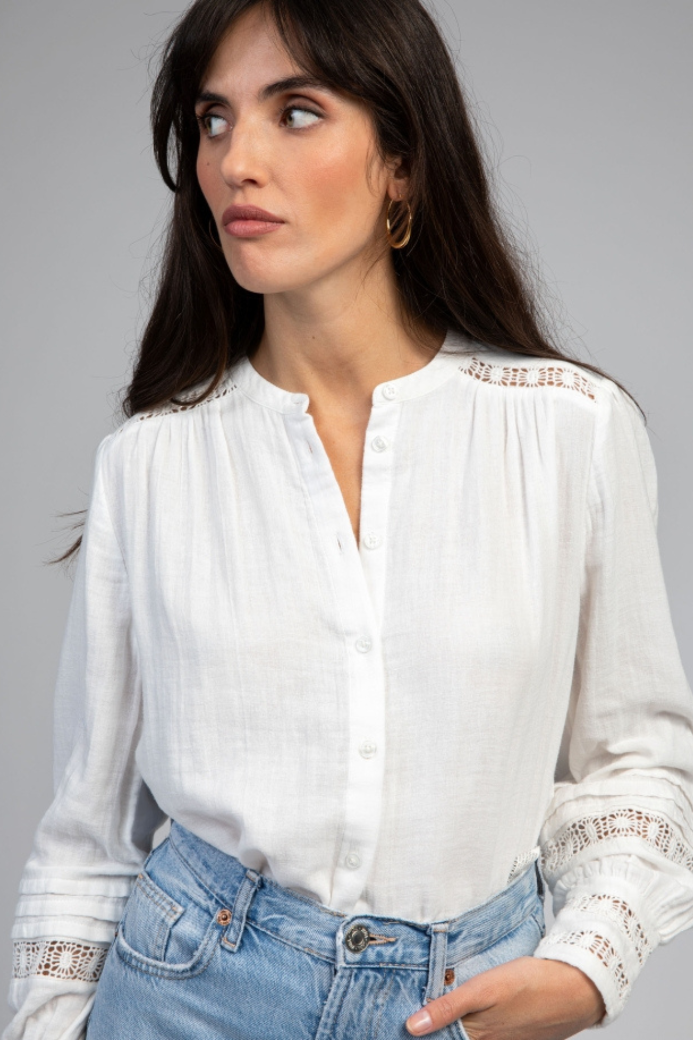 SOJANY BLOUSE - WHITE