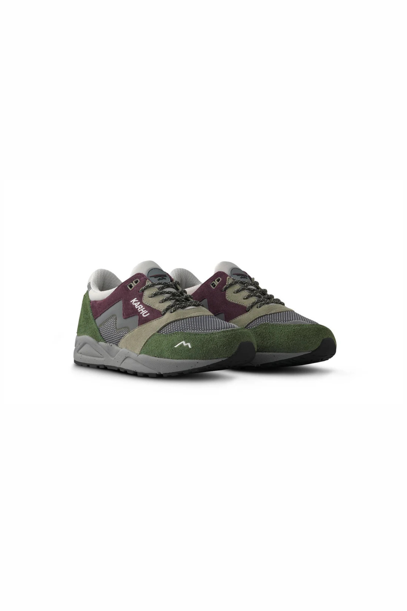 ARIA 95 MEN SNEAKERS - BRONZE GREEN/FIG