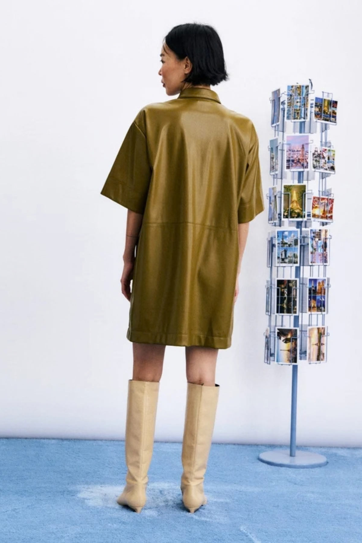 HARTER DRESS - KHAKI