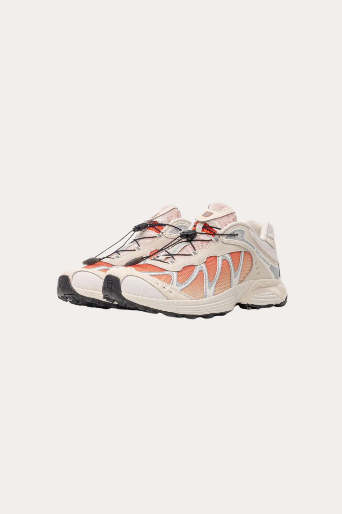 XT-WHISPER SNEAKER - SHORTBREAD/RED ORANGE/FTW SILVER
