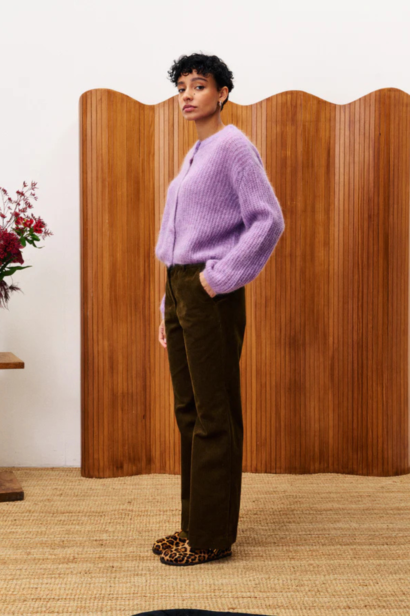 MIANO CARDIGAN - VIOLET