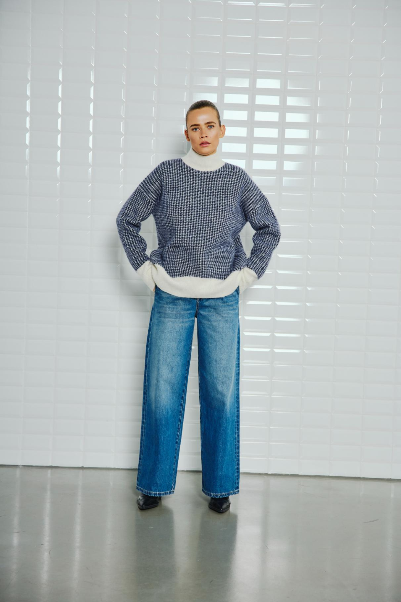MILNA LS PULLOVER - MIDNIGHT BLUE| BIRCH HOUNDS T