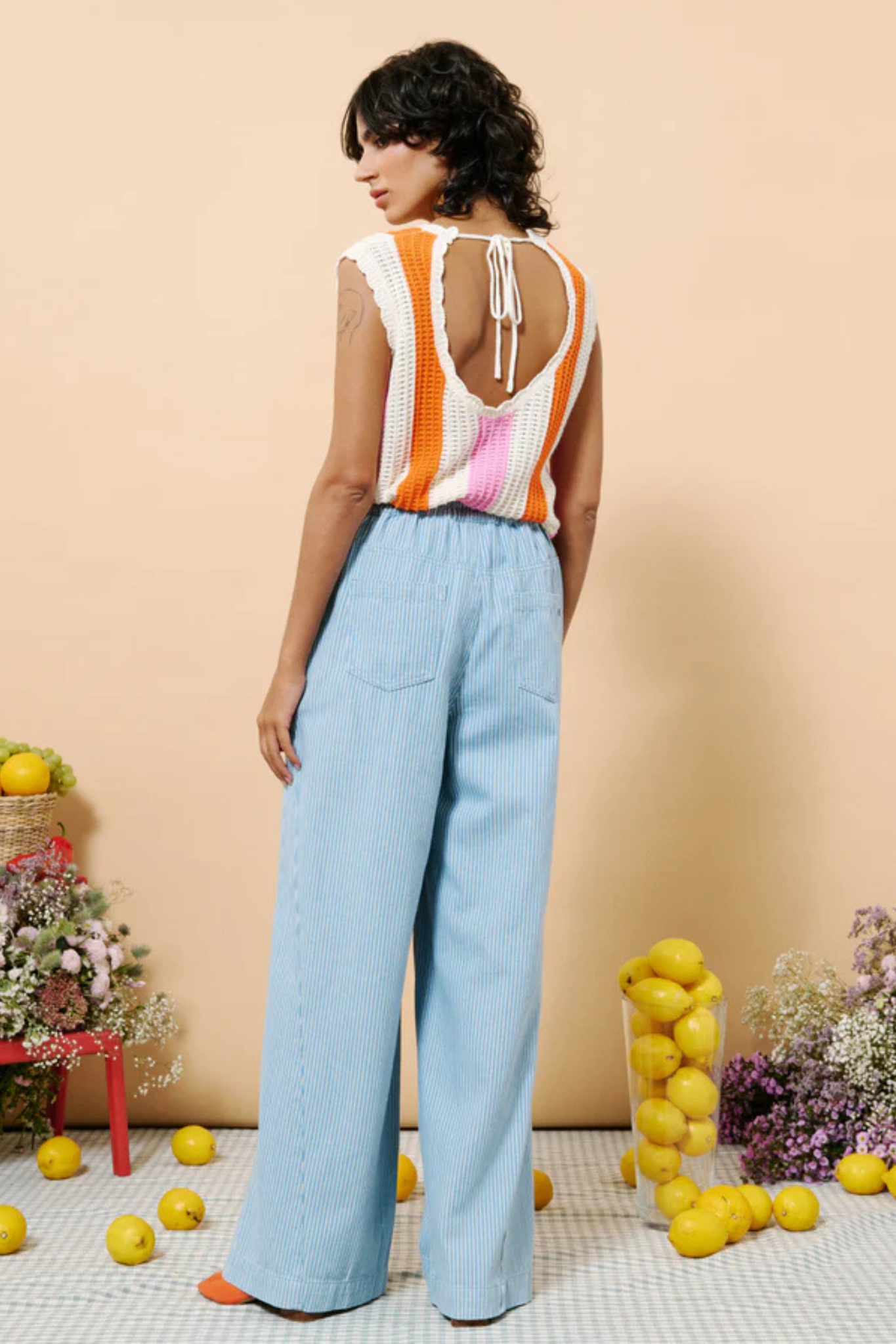 CLUSIA TOP - CREME