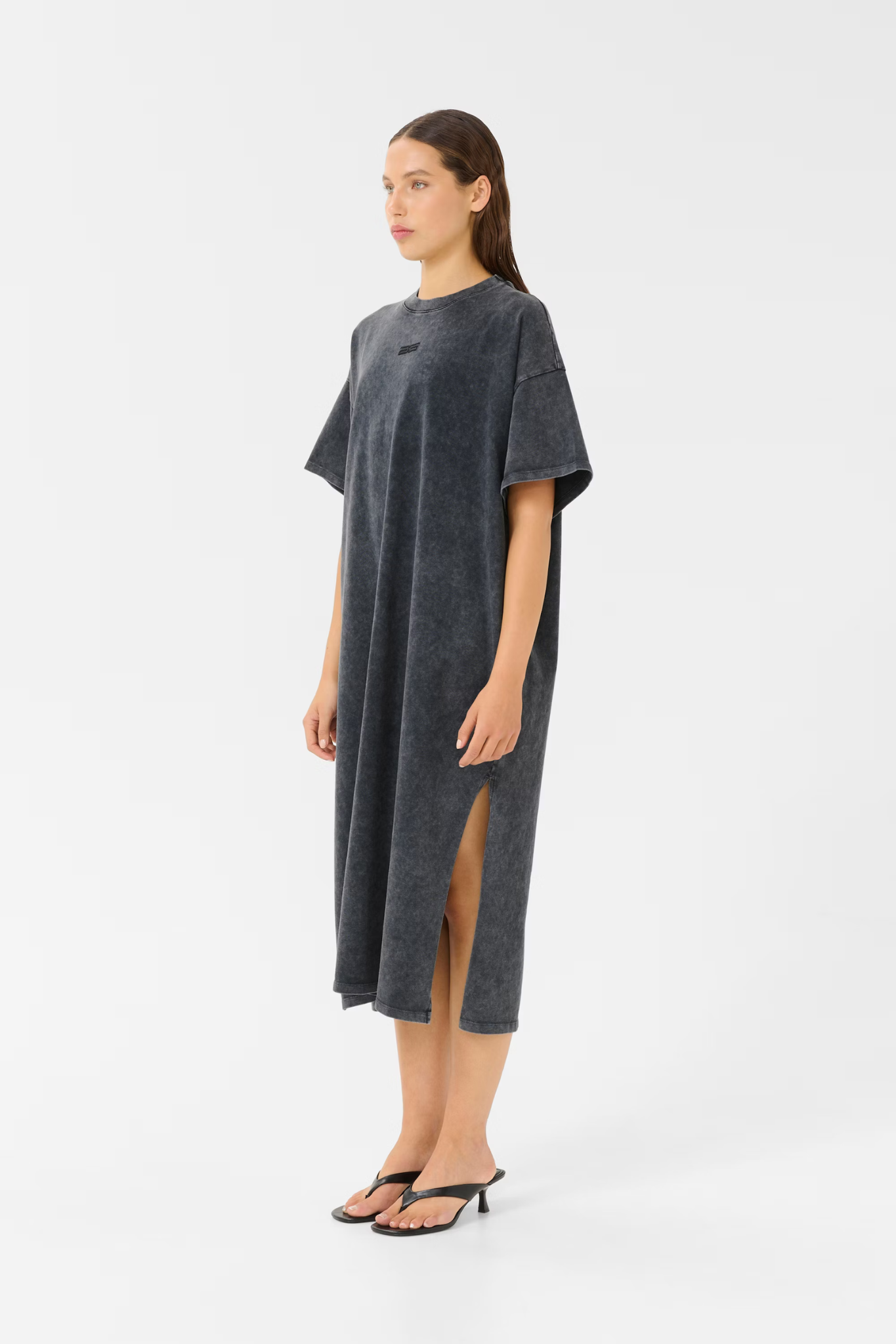 JIO DRESS - DARK GREY WASHED