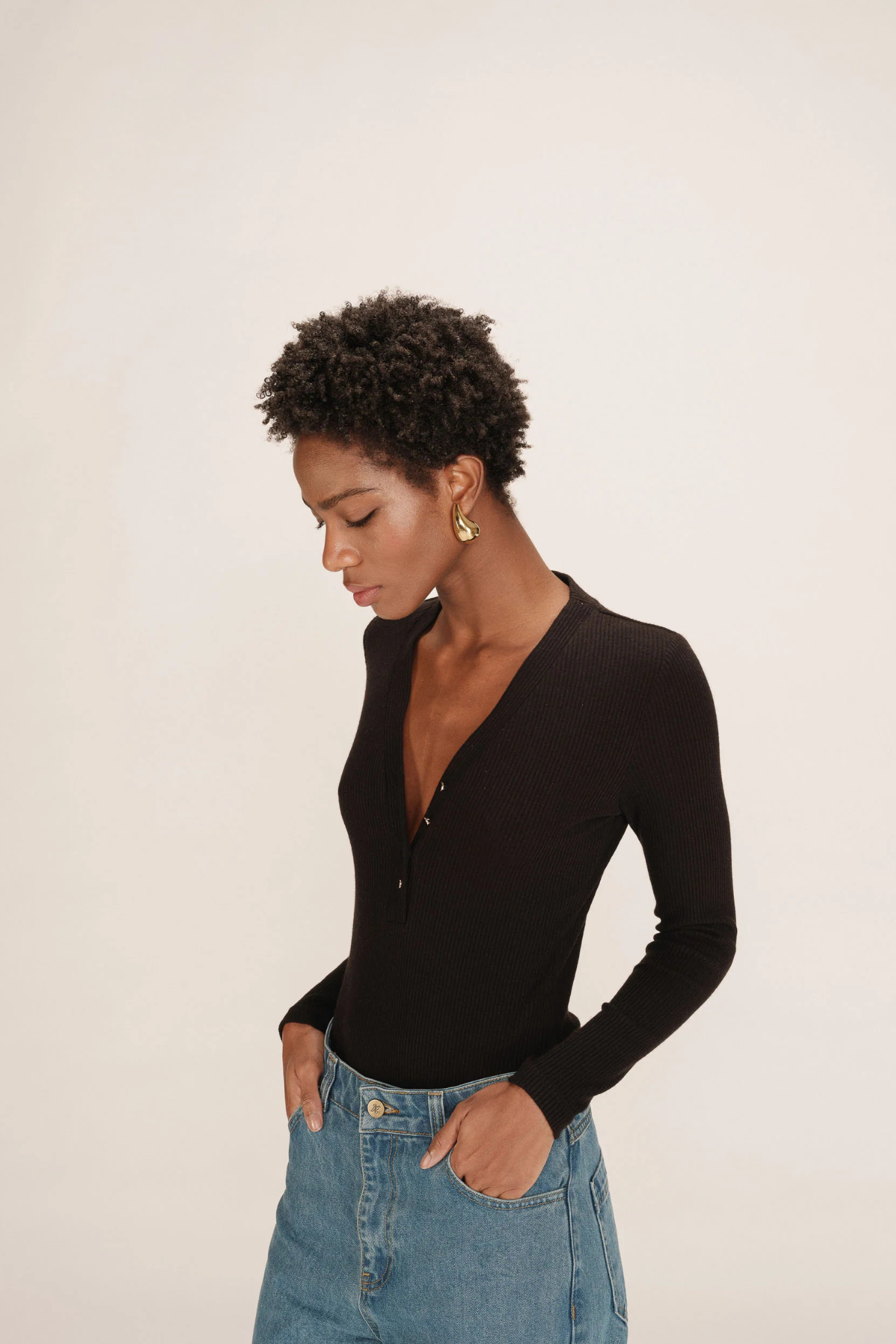 TARO BODY TOP - BLACK