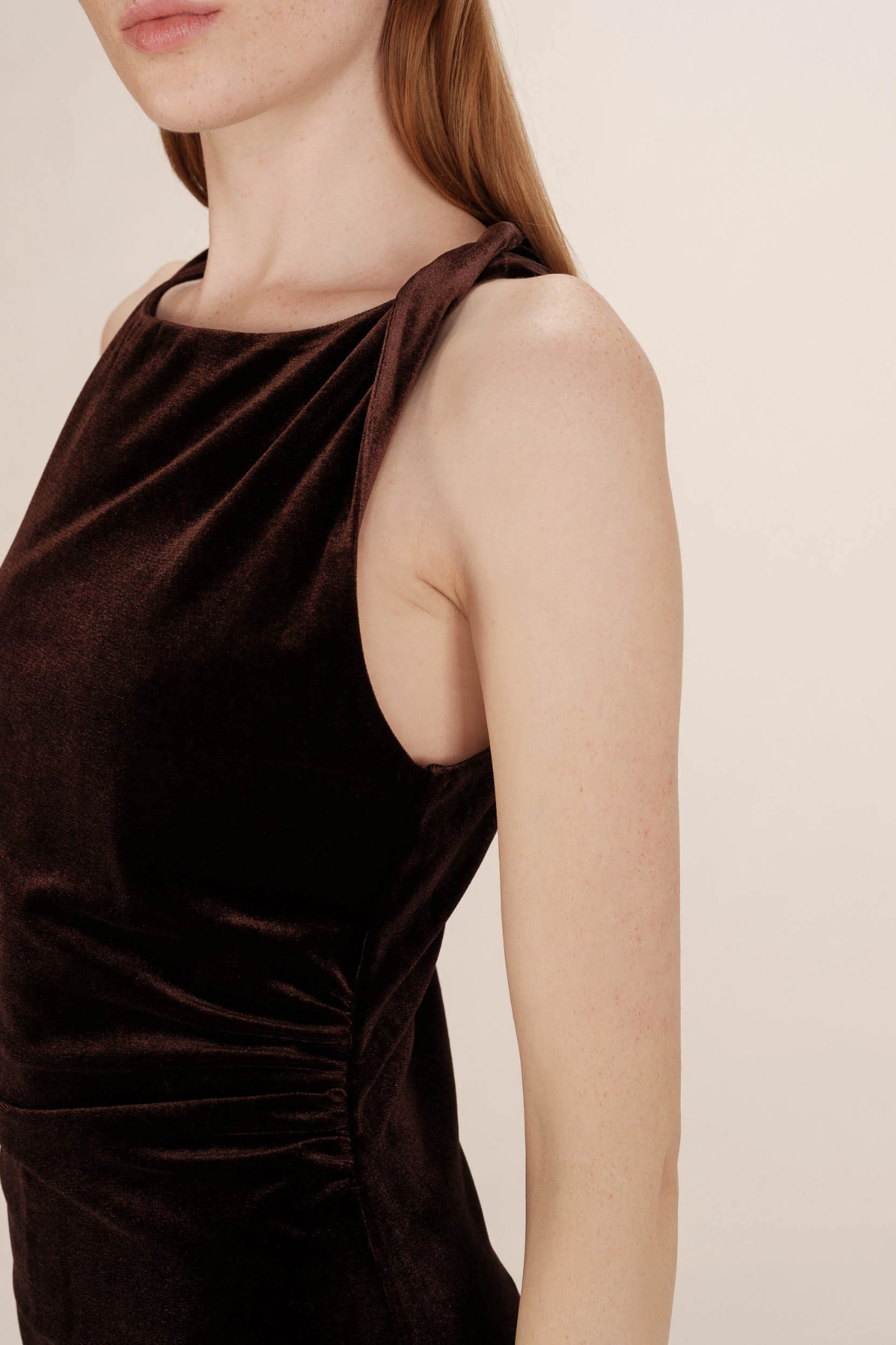 TIVOLI DRESS - CHOCOLAT