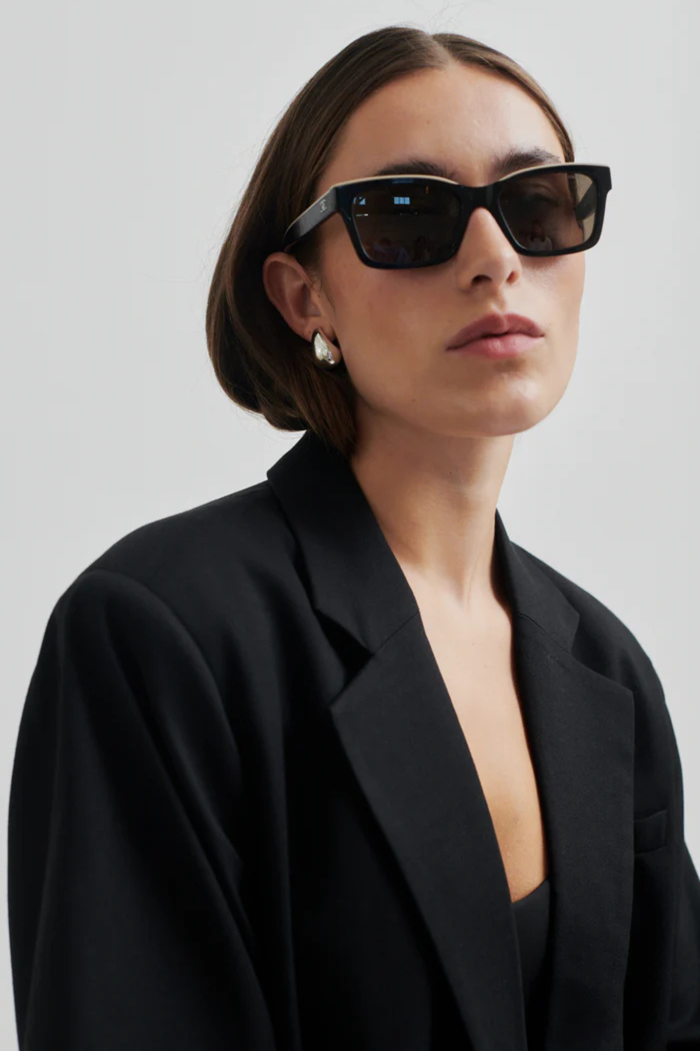 SHARO SS BLAZER - BLACK