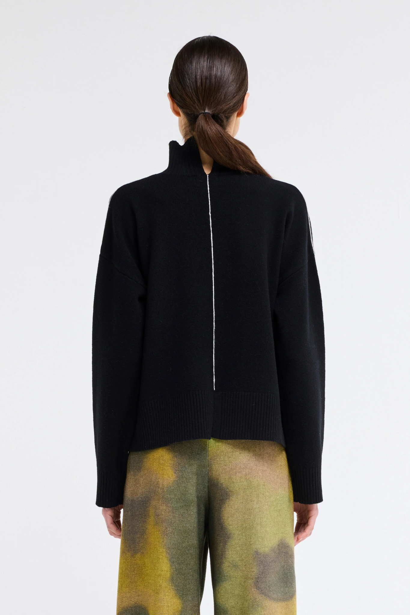 KOONING PULLOVER - BLACK